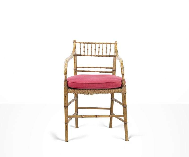 Sedia Bambu Vintage