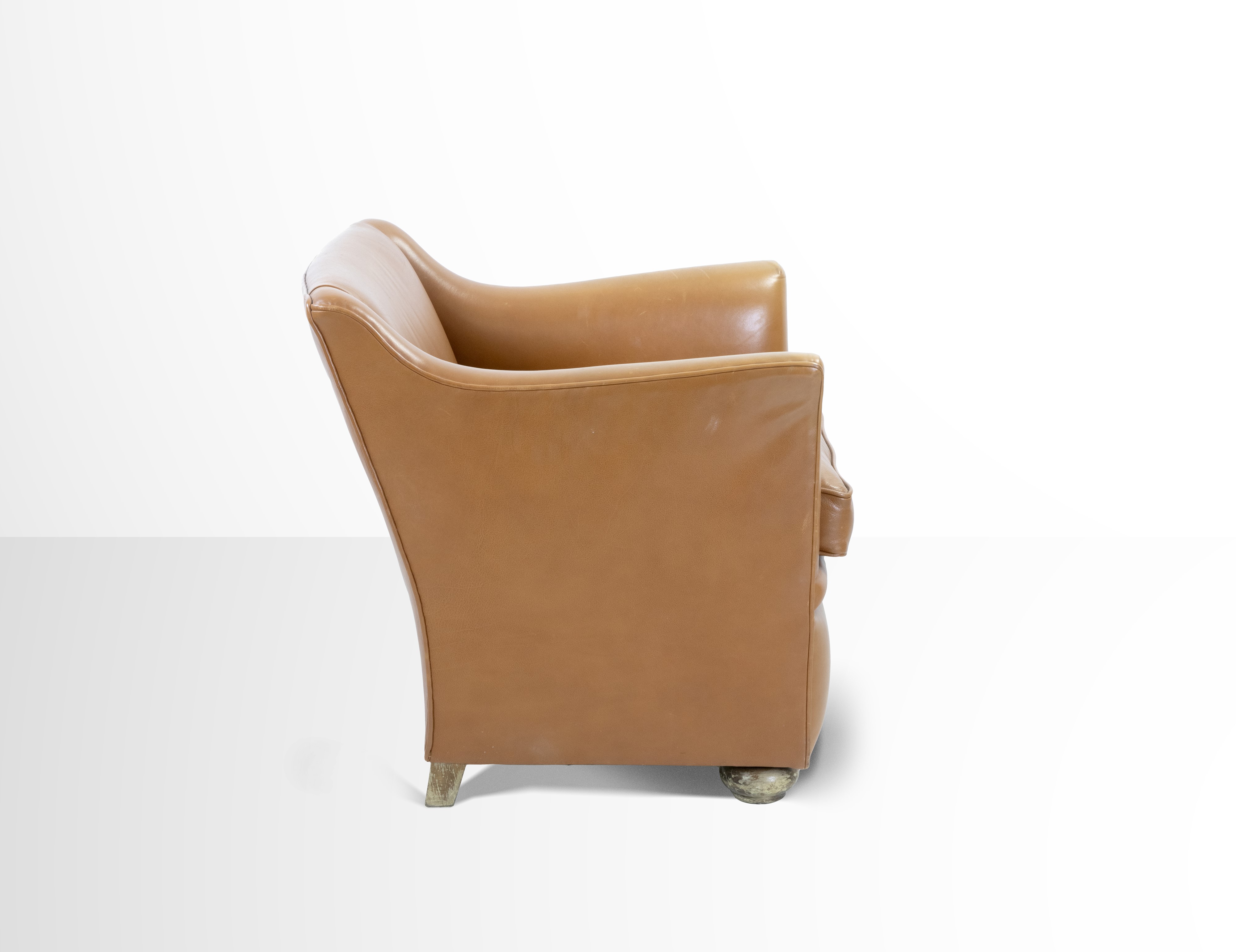 Poltrona in Pelle Vintage