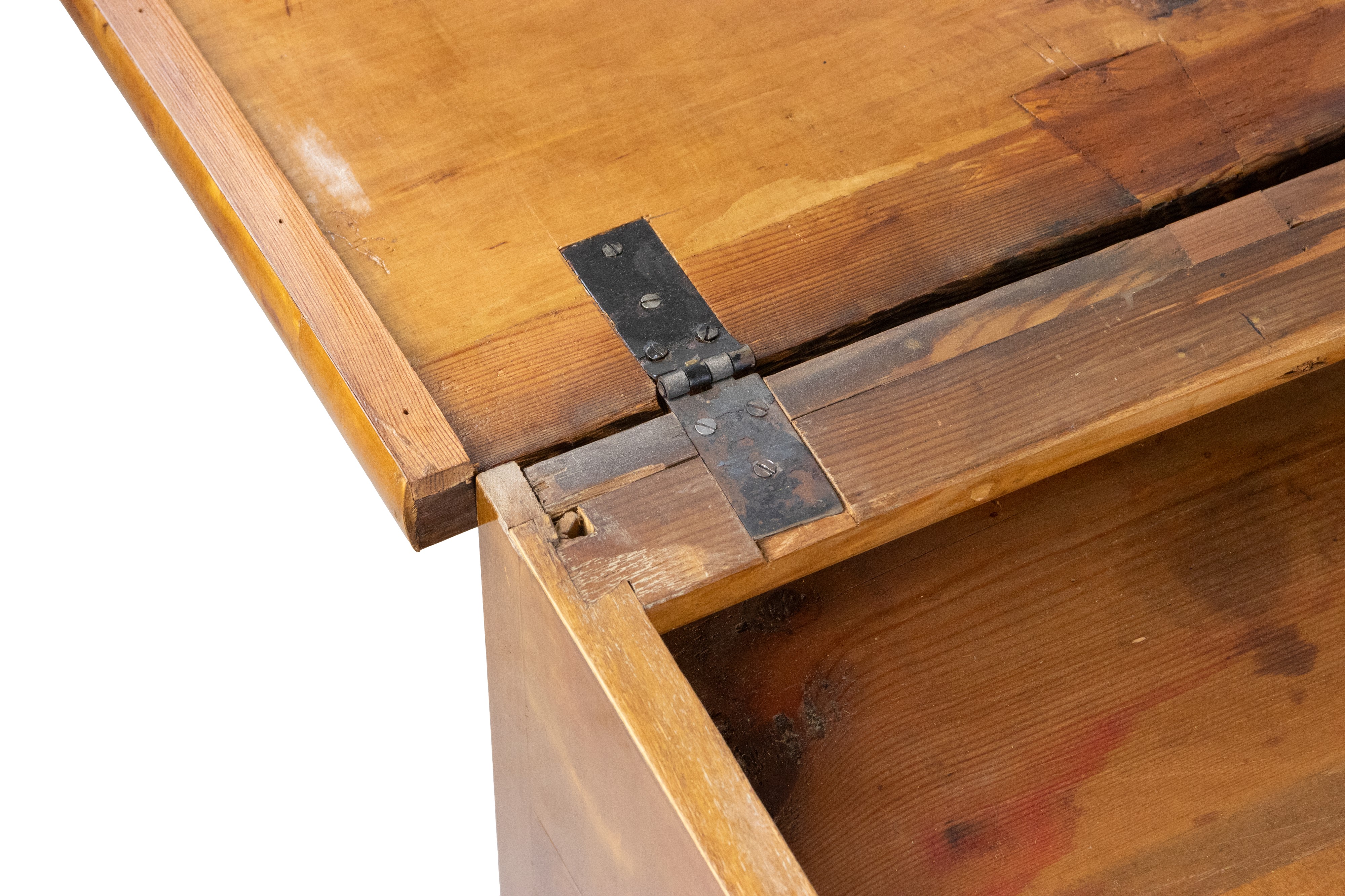 Coppia di tavolini da notte in noce in stile Impero francese