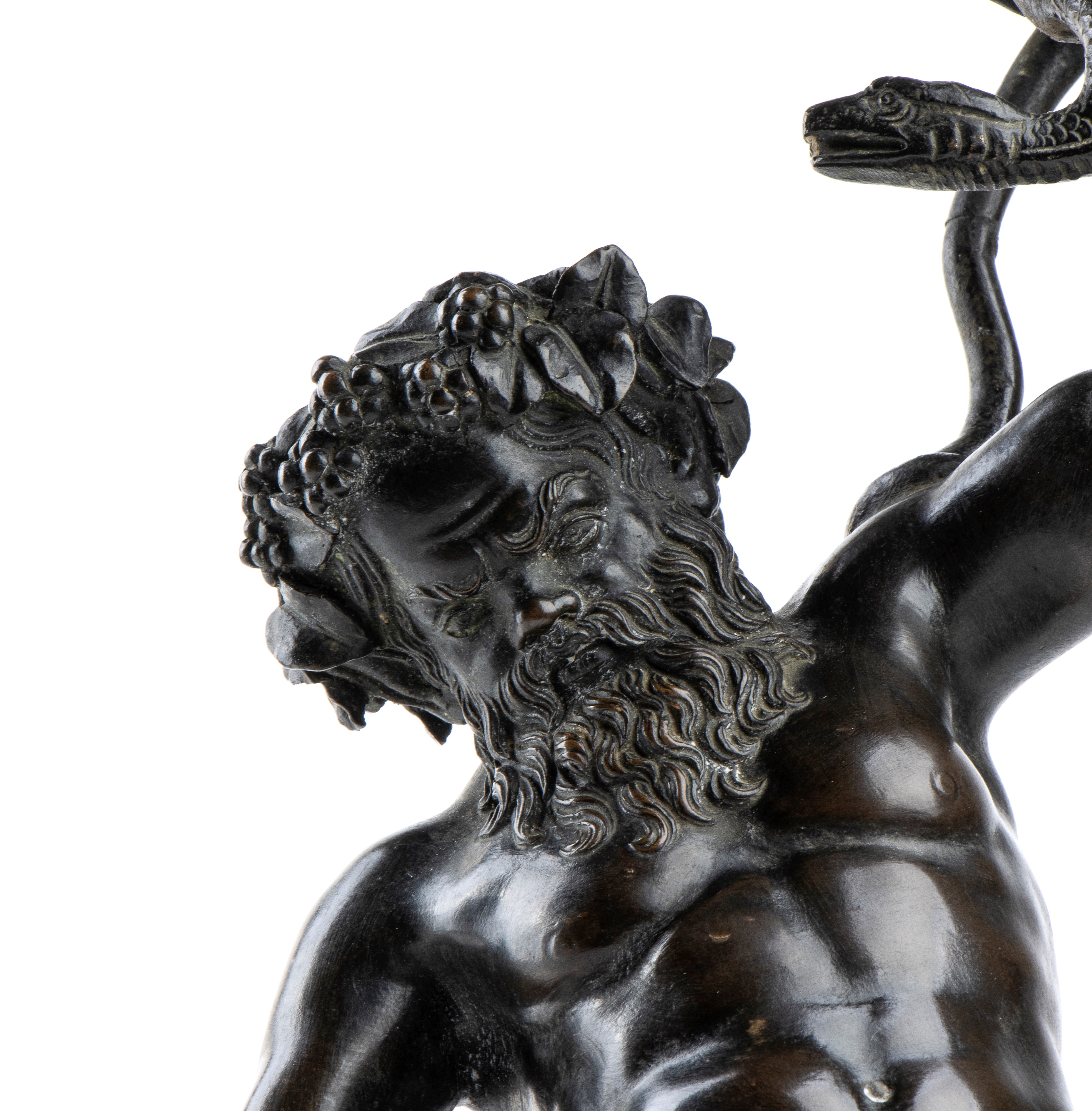 Sileno, dal Modello Archeologico