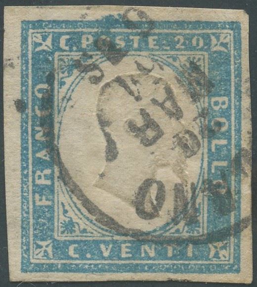 Sardinia - Light Cobalt  - Auction Stamps and Postal History - Bertolami Fine Art - Casa d'Aste