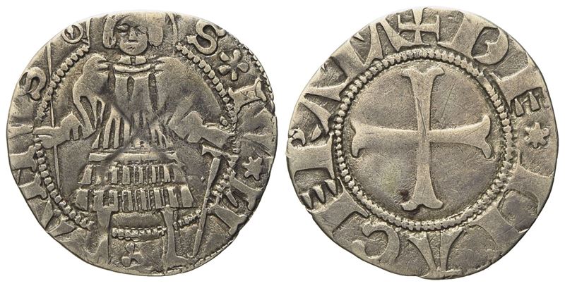 Macerata. Autonomia (1392 - 1447). Grosso "san Giuliano". Ag (0,79 G; 19,01 MM).
