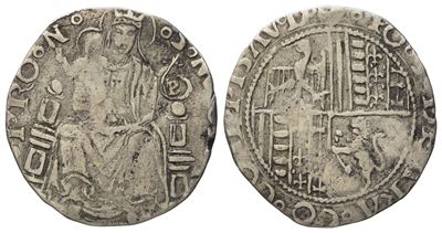 Pesaro. Giovanni Sforza (1489-1510). Grosso. Ag (1,52 G; 20,62 MM)