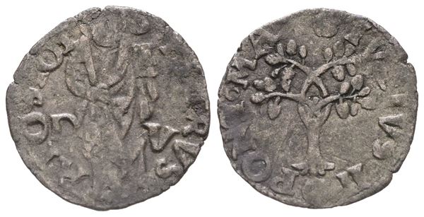 STATO PONTIFICIO. VITERBO. Giulio II (1503-1513). Quattrino. Mi (0,56 g; 16,36 mm). qBB. Raro
