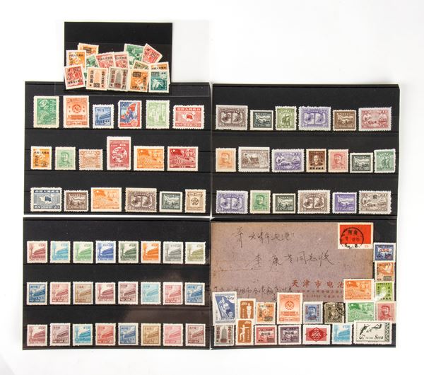 A COLLECTION OF STAMPS