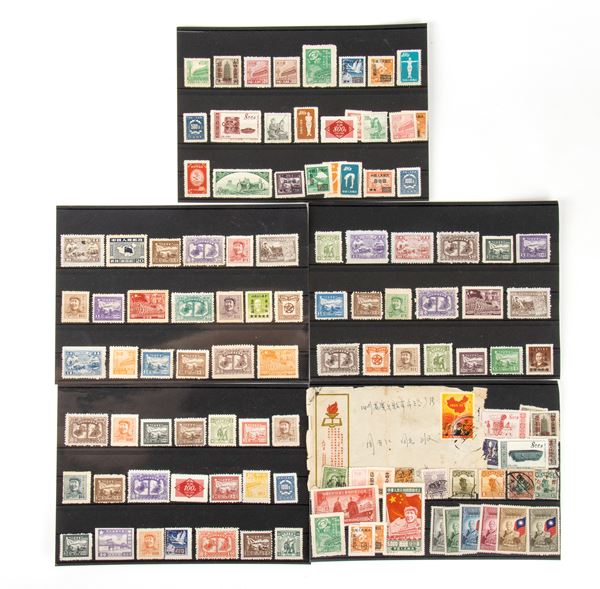 A COLLECTION OF STAMPS