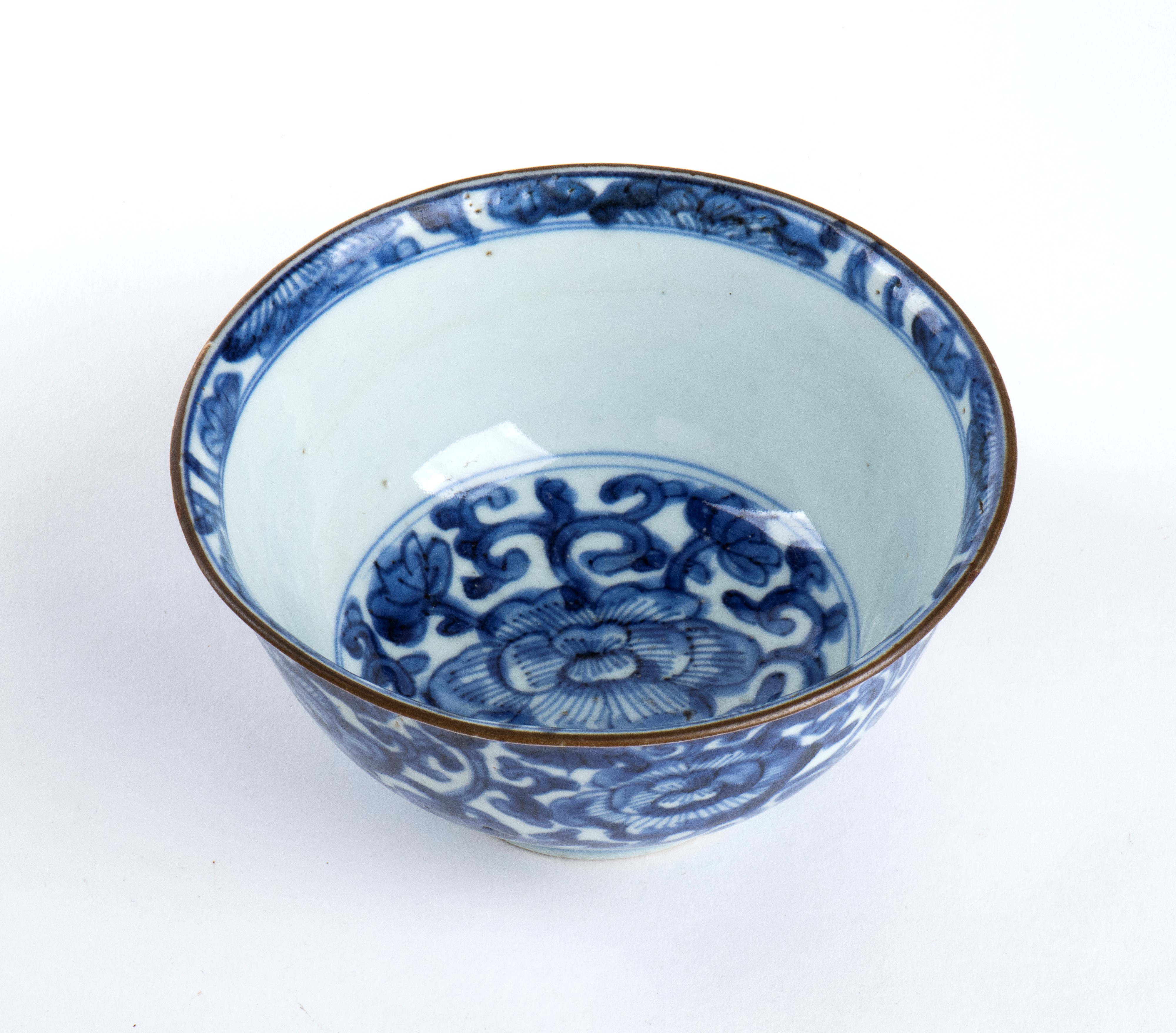 CIOTOLA IN PORCELLANA 'BIANCO E BLU'