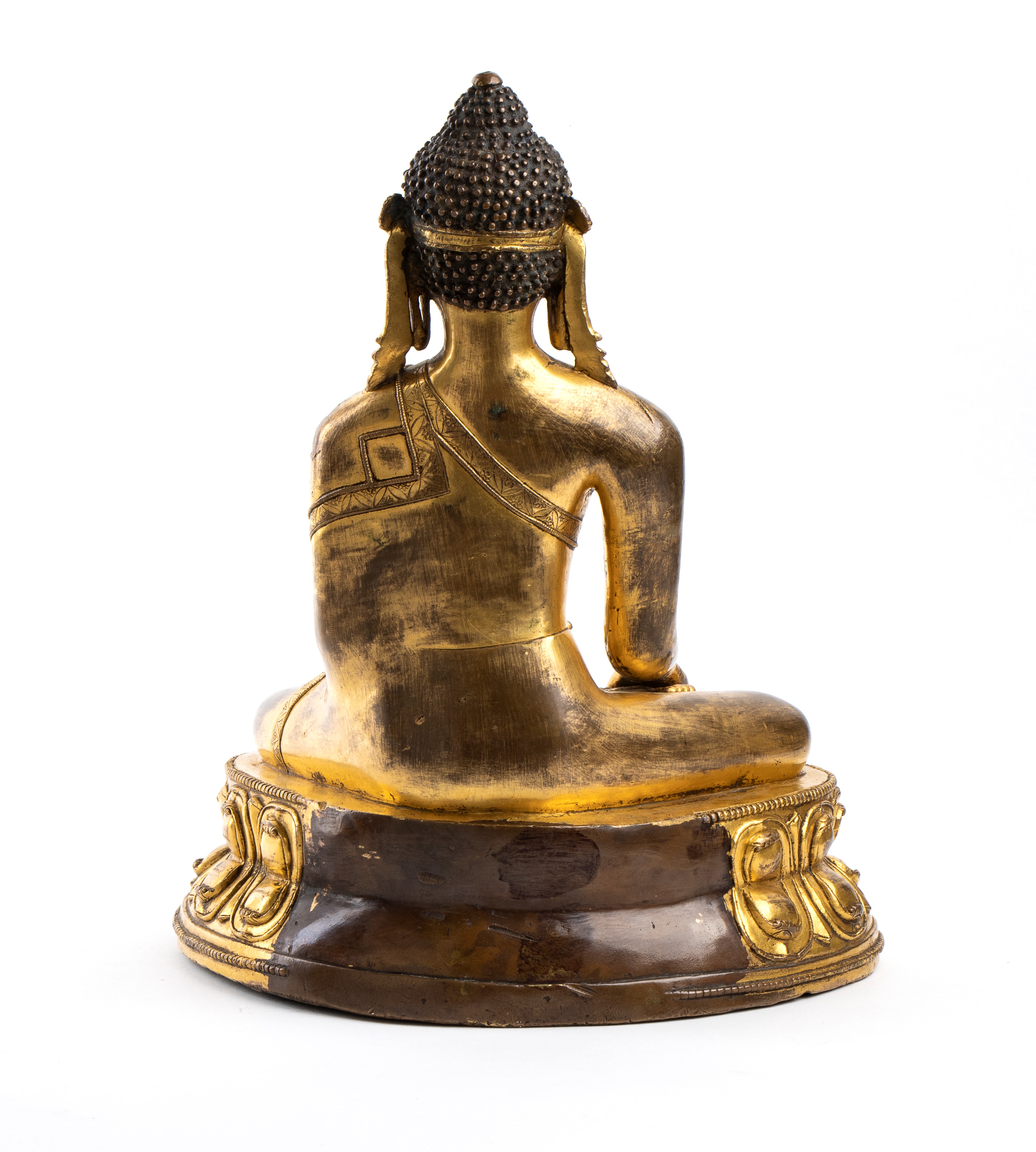 Buddha in Bronzo Dorato