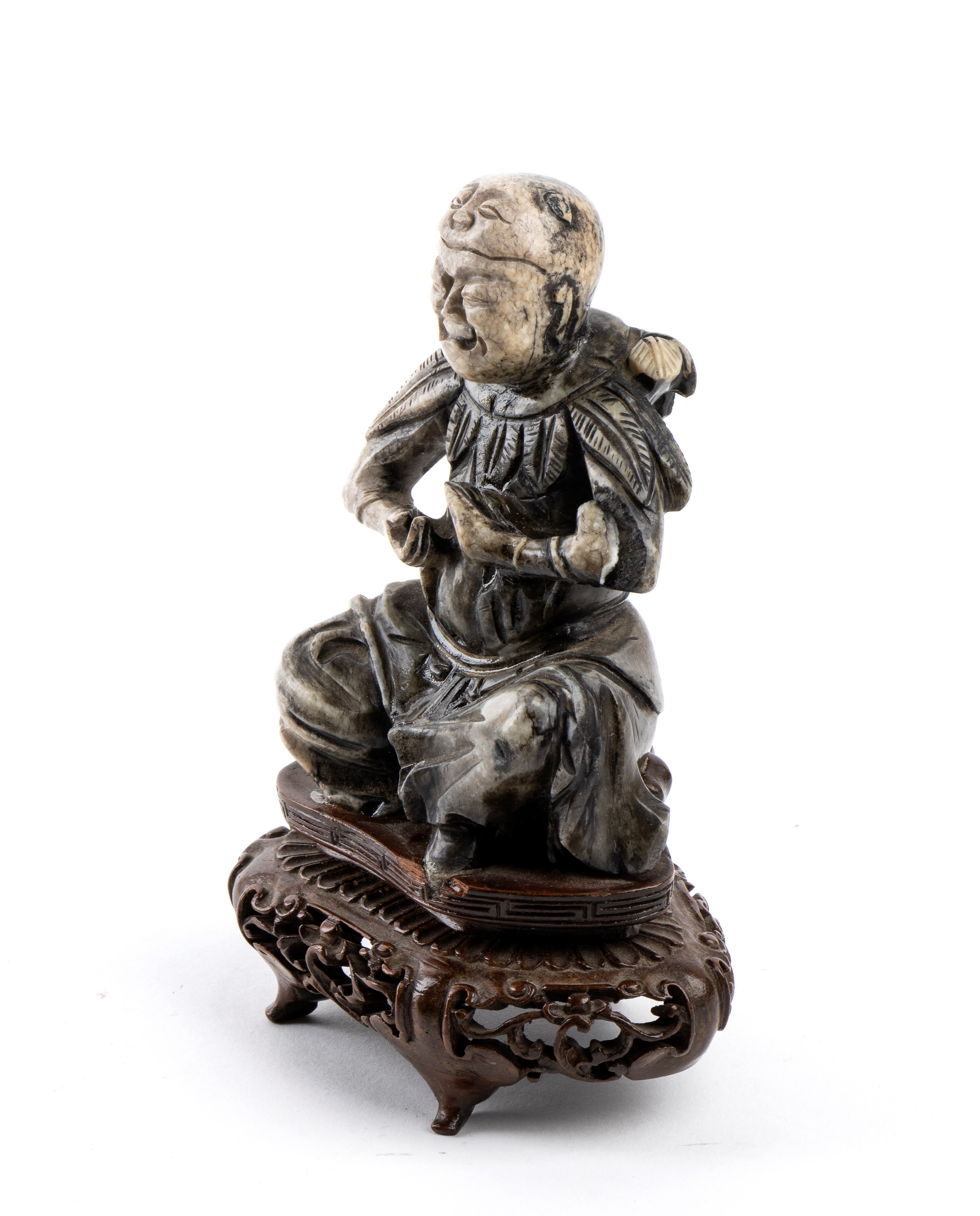 Figura di Immortale in Pietra Saponaria