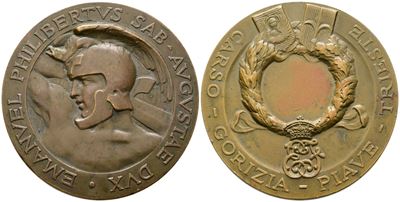 Militari. Medaglia Emanuele Filiberto di Savoia-aosta. Terza Armata . Ae 56mm. Rr.