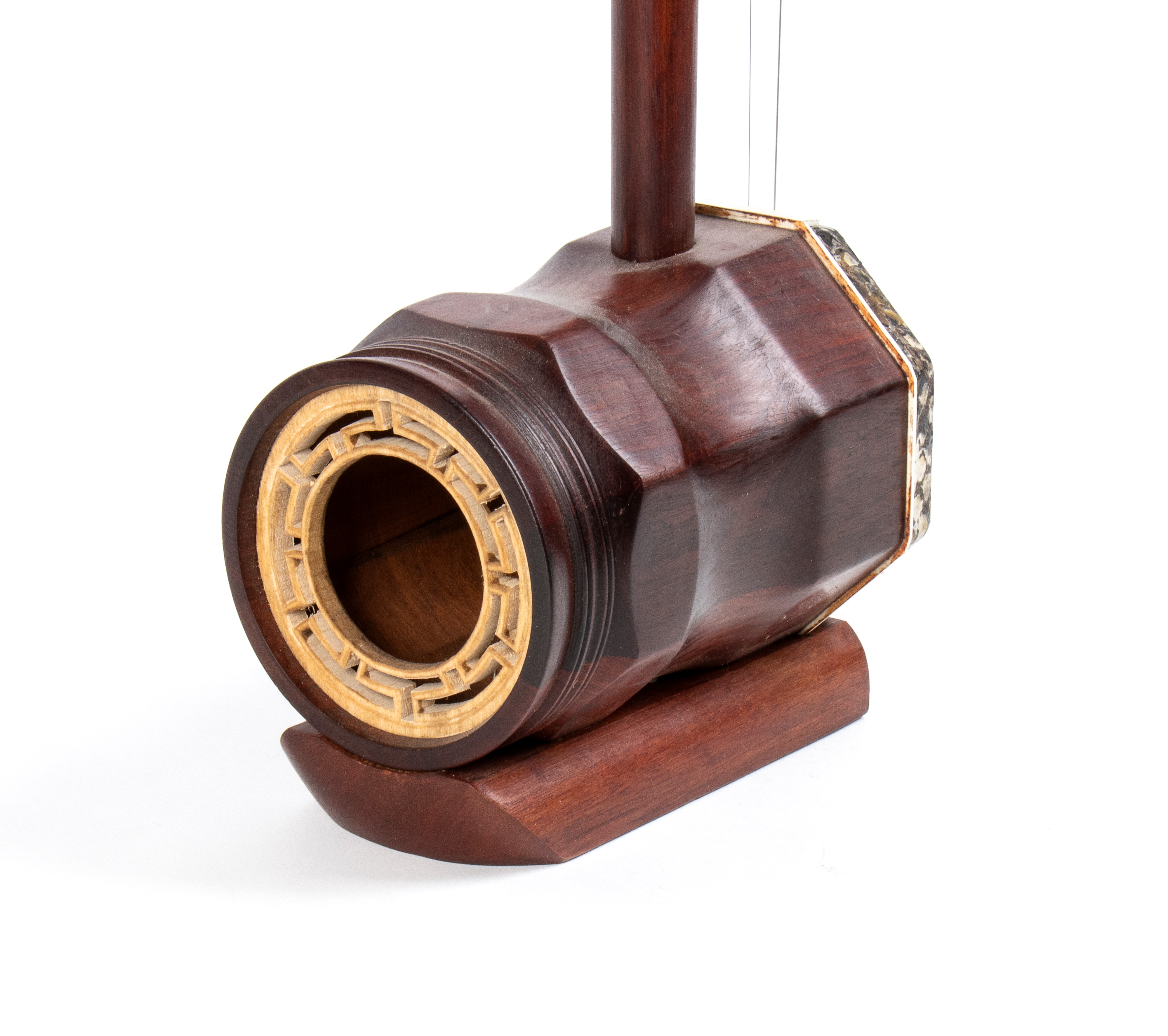 Strumento Musicale in Legno e Pelle, Erhu