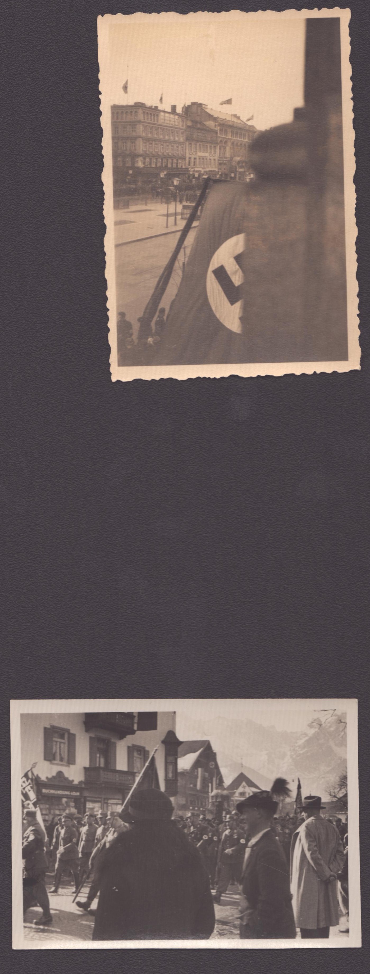 Coppia di Foto Trouvée della Germania Nazista, Ca. 1940