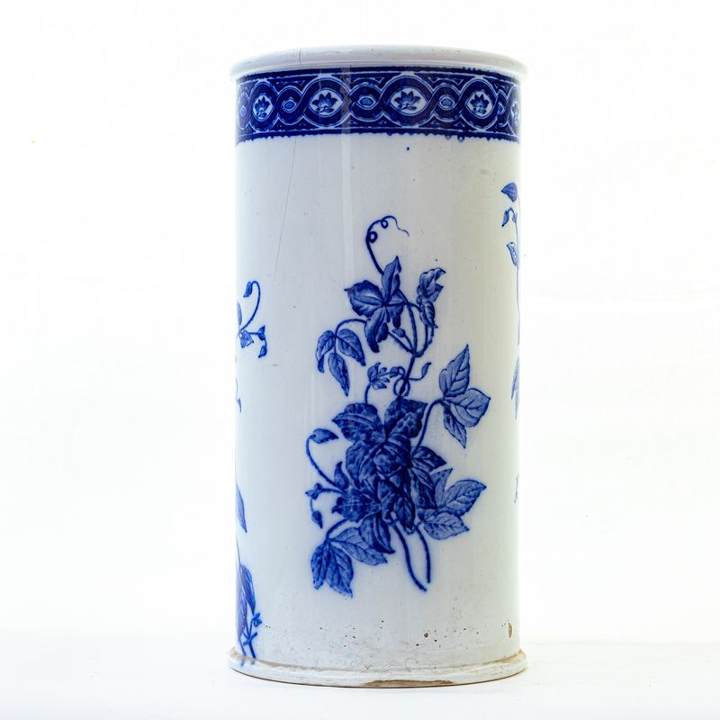 Portaombrelli in Ceramica Bianca