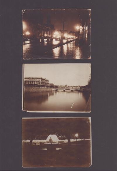 Roma di Notte 1900 Circa