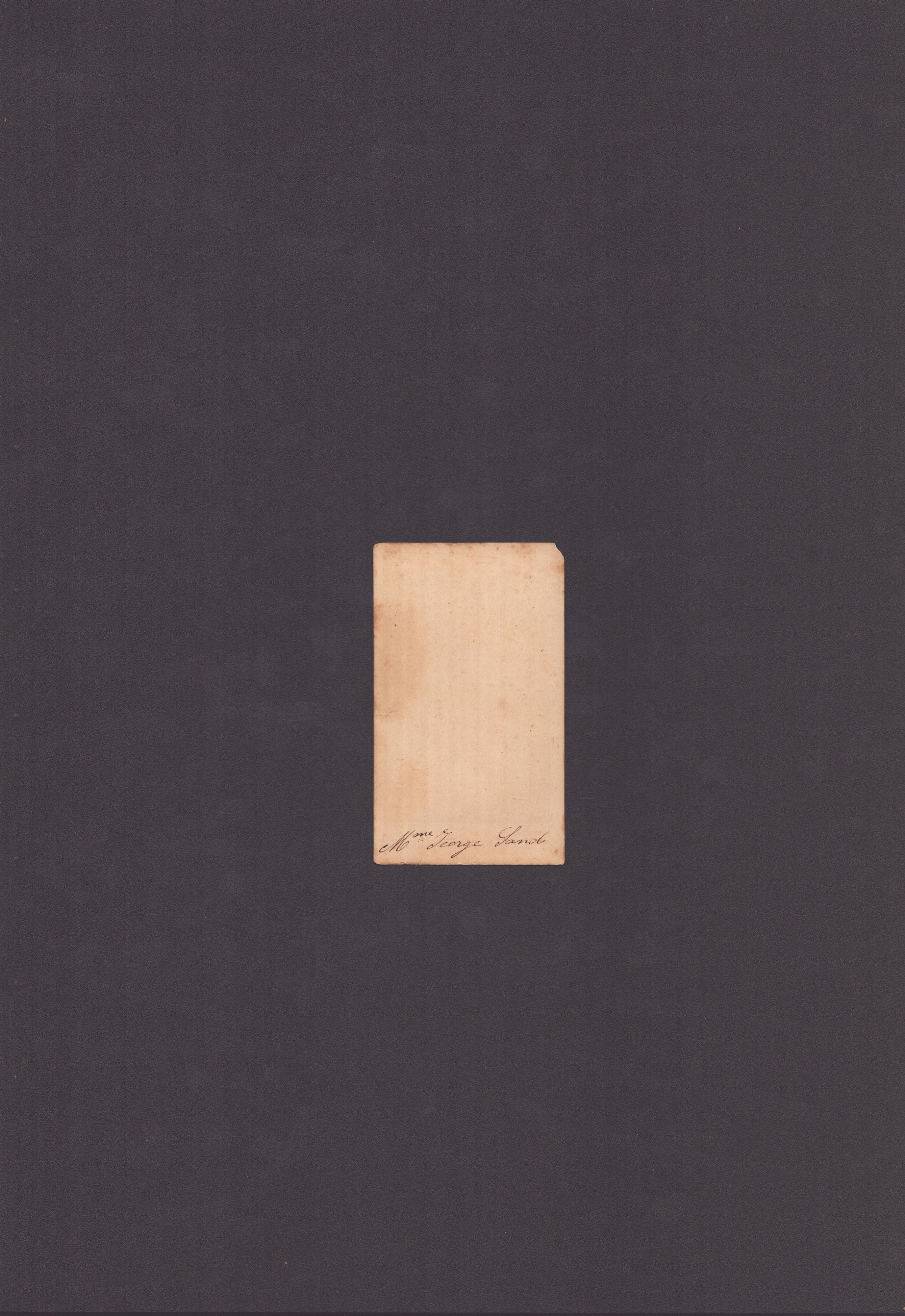 Ritratto di George Sand 1870 Circa