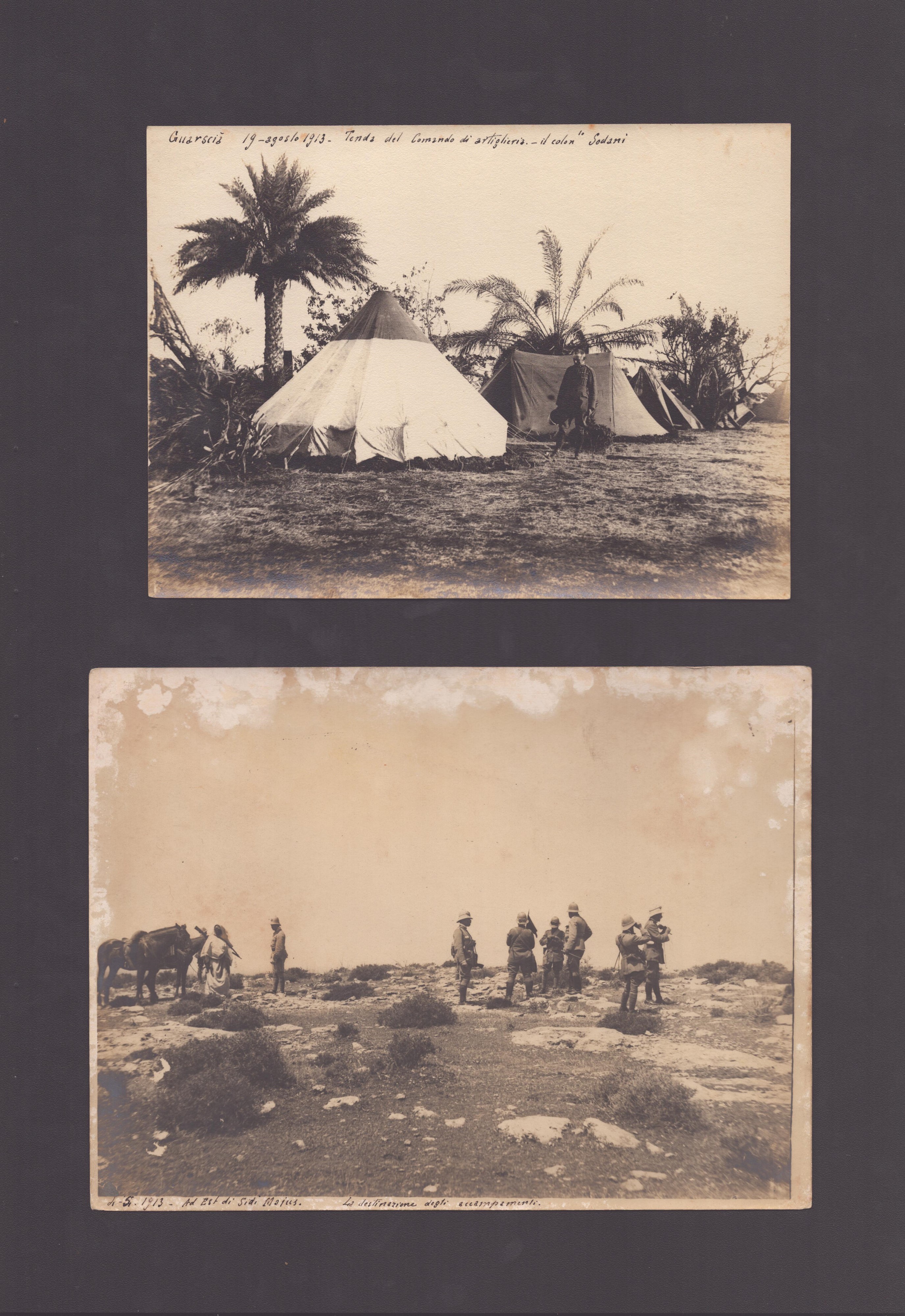 Guerra in Africa 1910 Circa