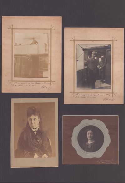 Lotto di 8 Stampe Cartonate 1890-1910 Circa
