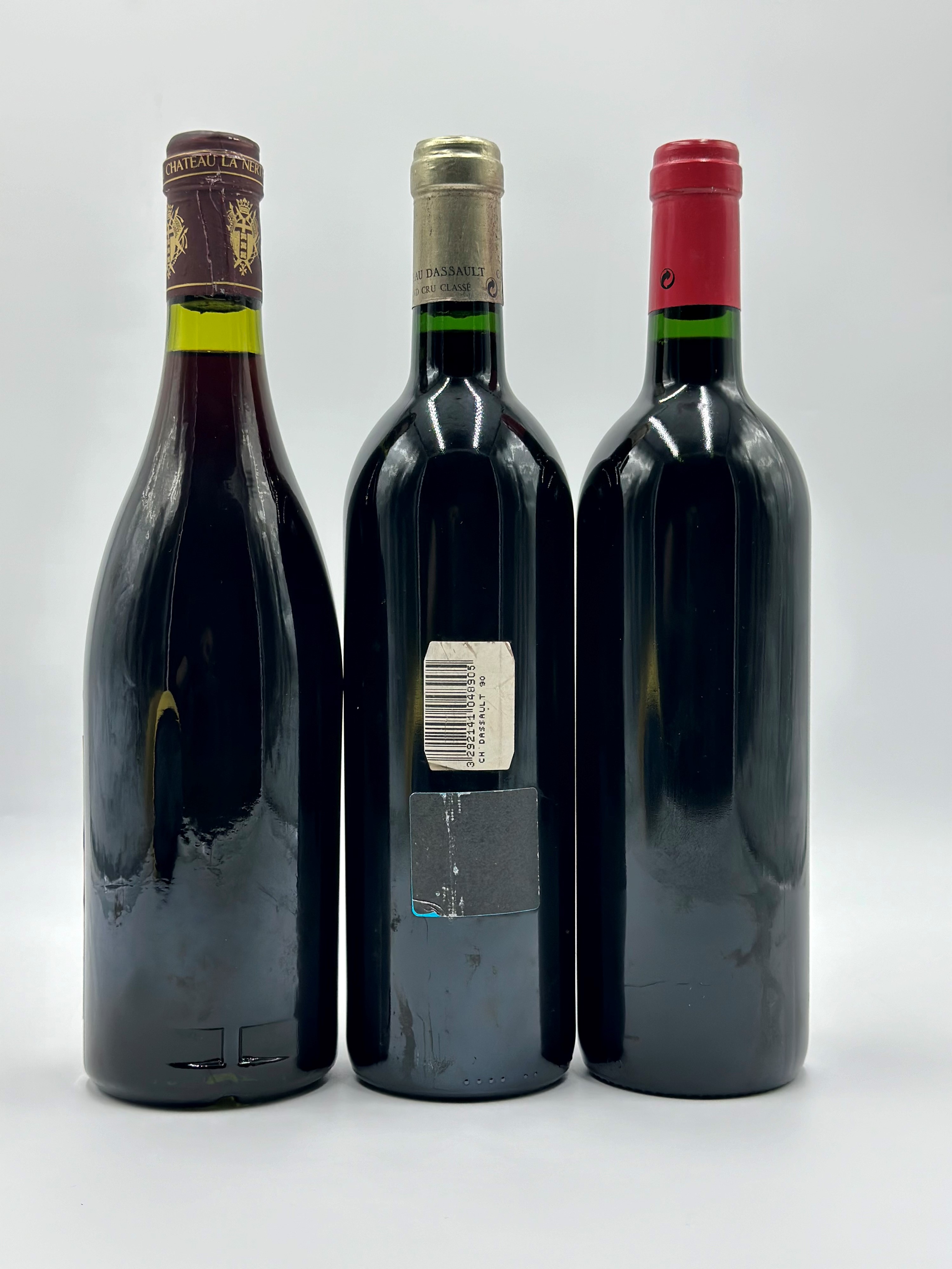 Château la Nerthe - Château Assault - Clos De L'eglise, 1990-1985-1998
