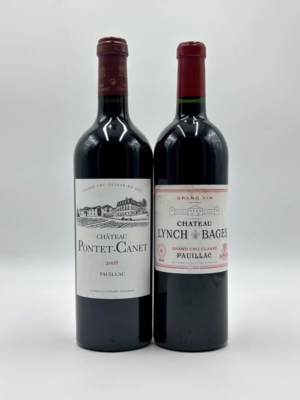 Château Pontet, Canet - Lynch Bages, 2008