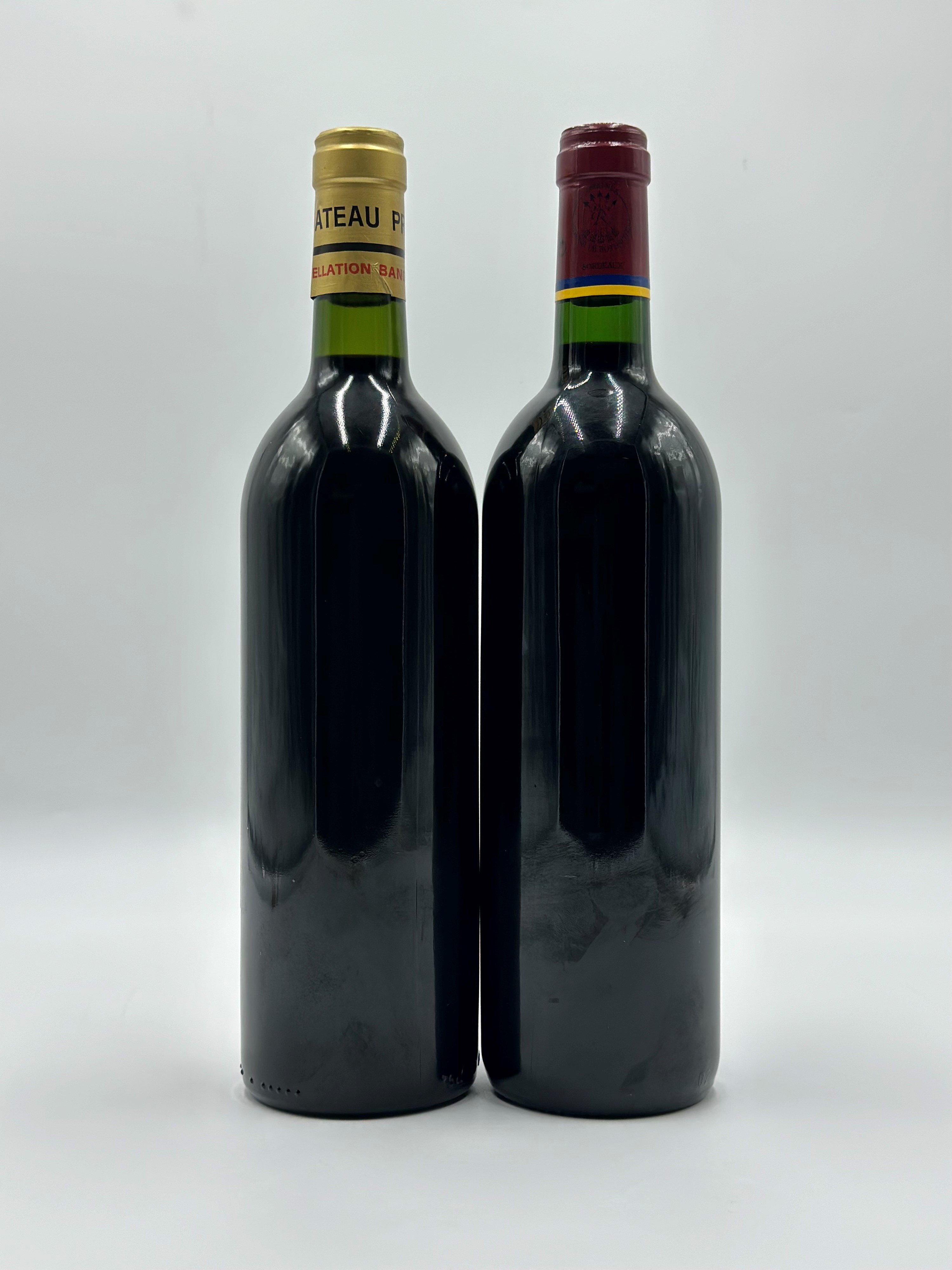 Château Prandeaux Bandol - Château Duhart Milon, 1993-2002