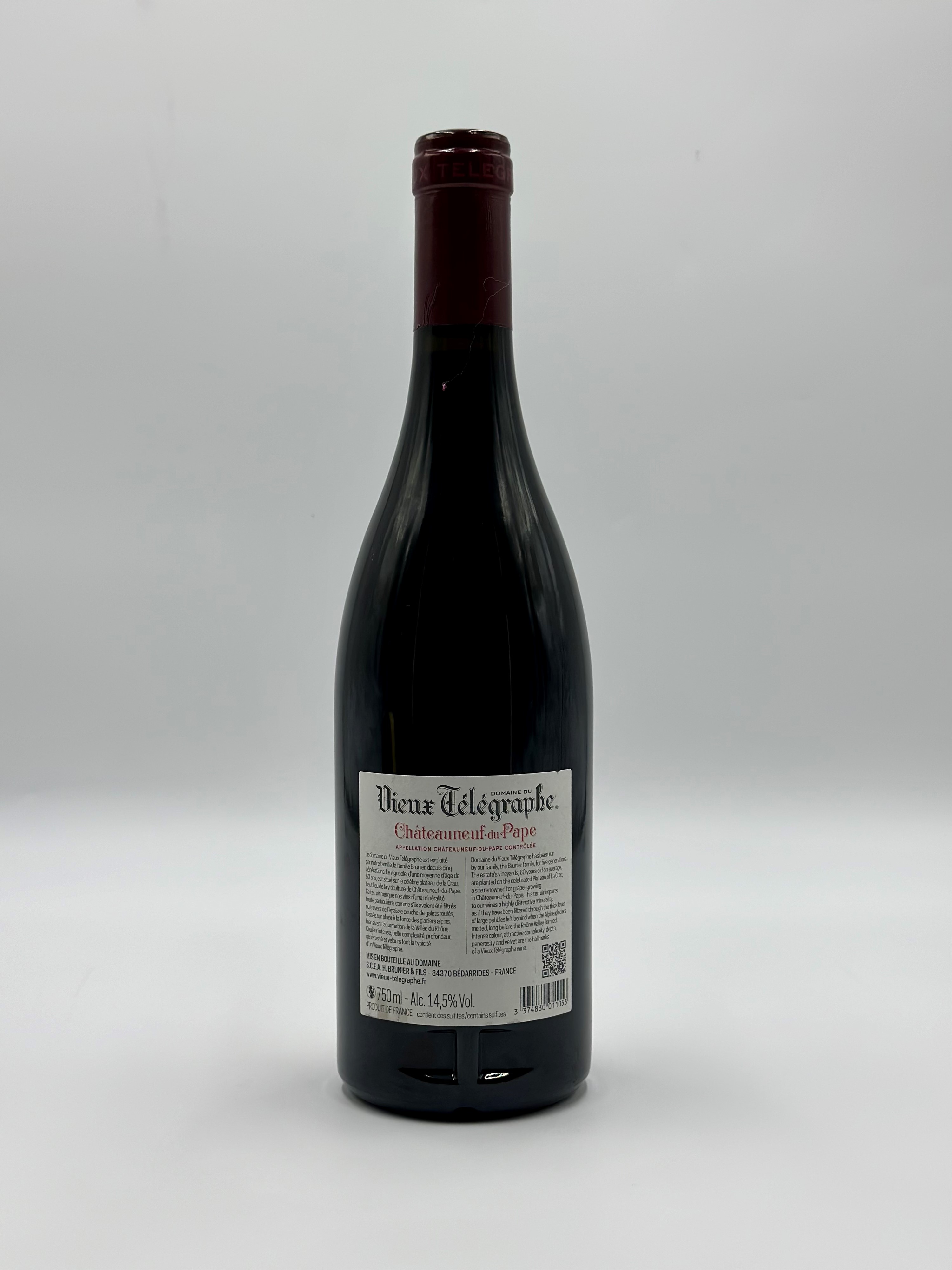 Domaine Du Vieux Telegraphe Châteauneuf-du-pape la Crau, 2018