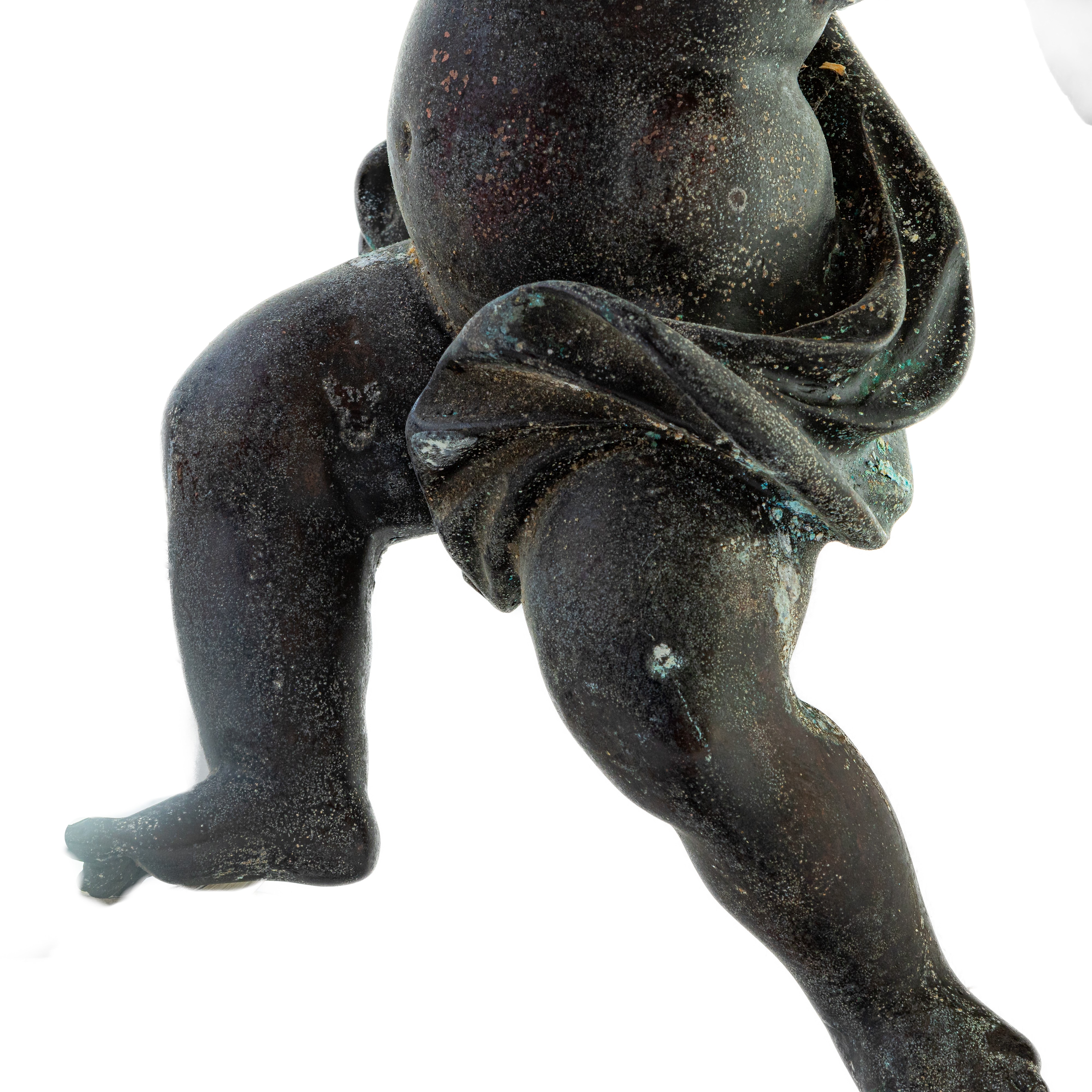 Putto in Bronzo, Scultura a Tutto Tondo