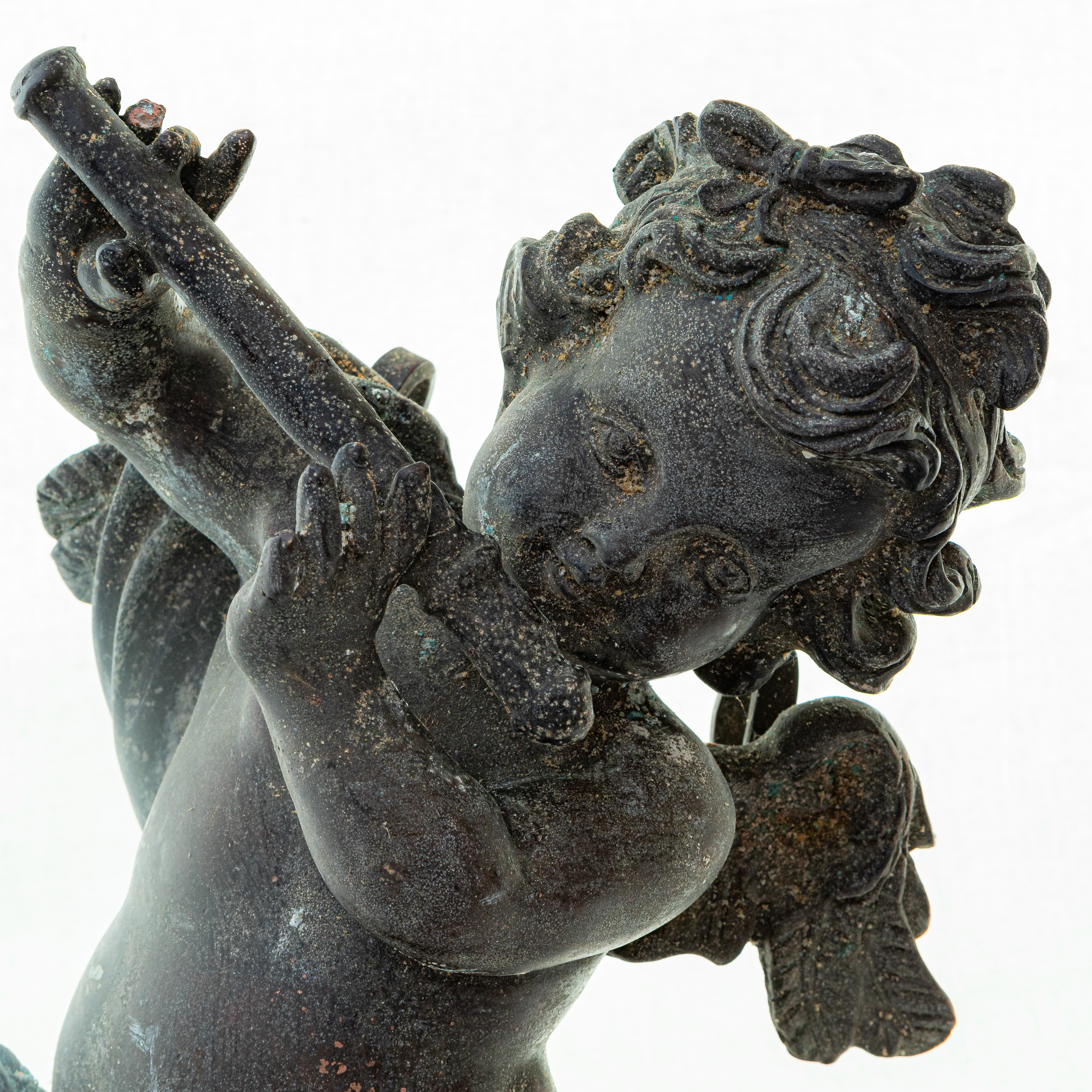 Putto in Bronzo, Scultura a Tutto Tondo