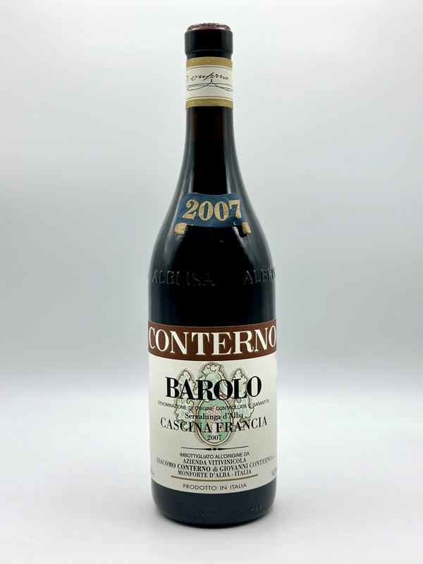 Giacomo Conterno, Barolo Cascina Francia, 2007