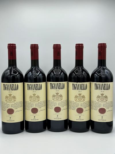 Marchesi Antinori, Tignanello, 2012-2013-2014-2015-2016