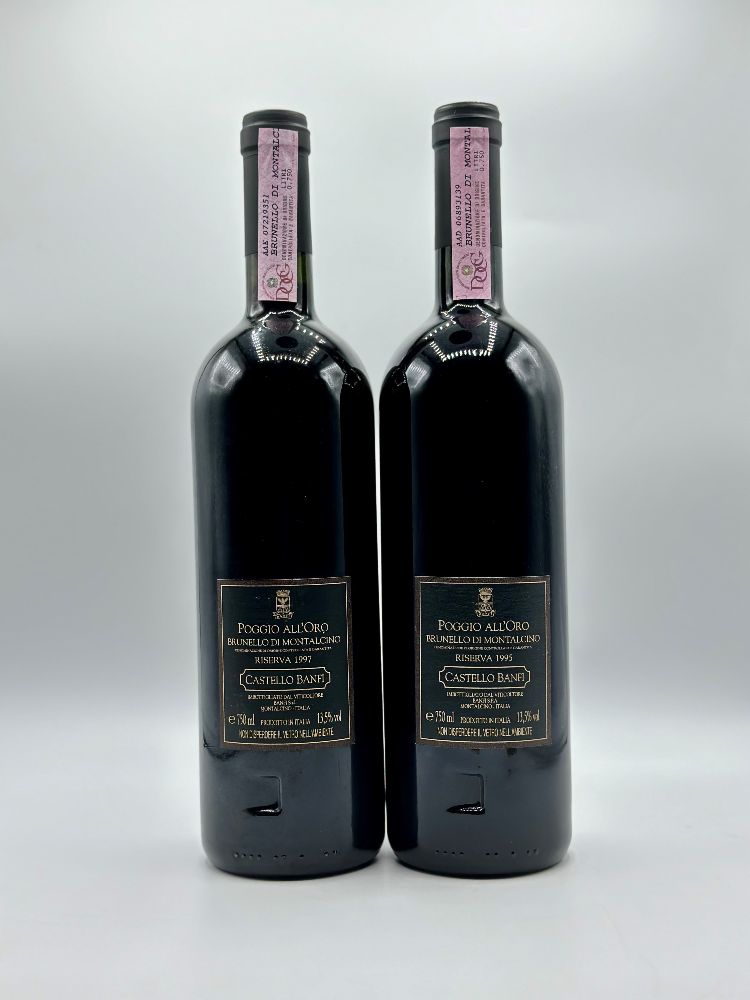 Castello Banfi, Poggio all'Oro Riserva, 1995-1997