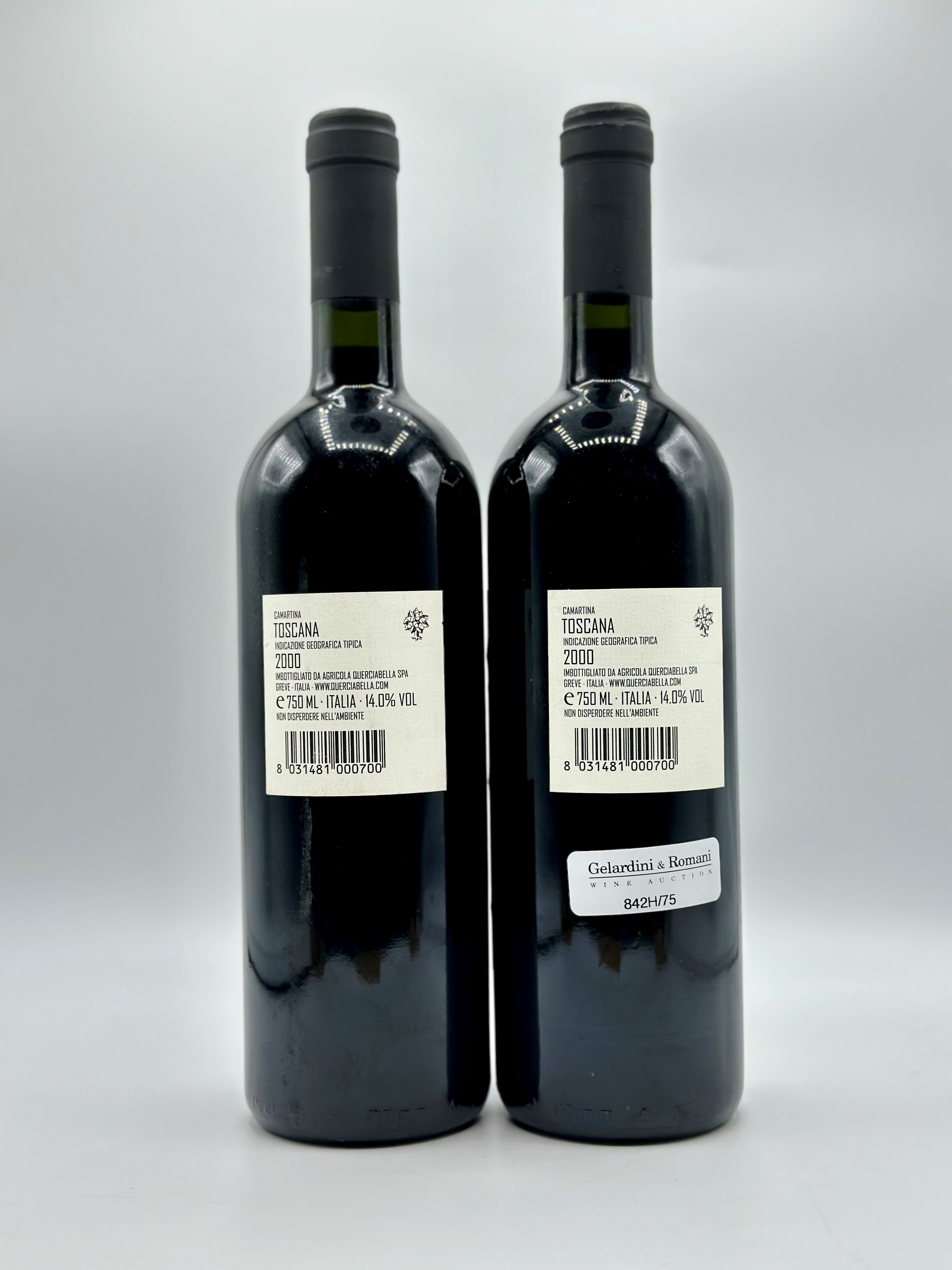 Agricola Querciabella, Camartina, 2000