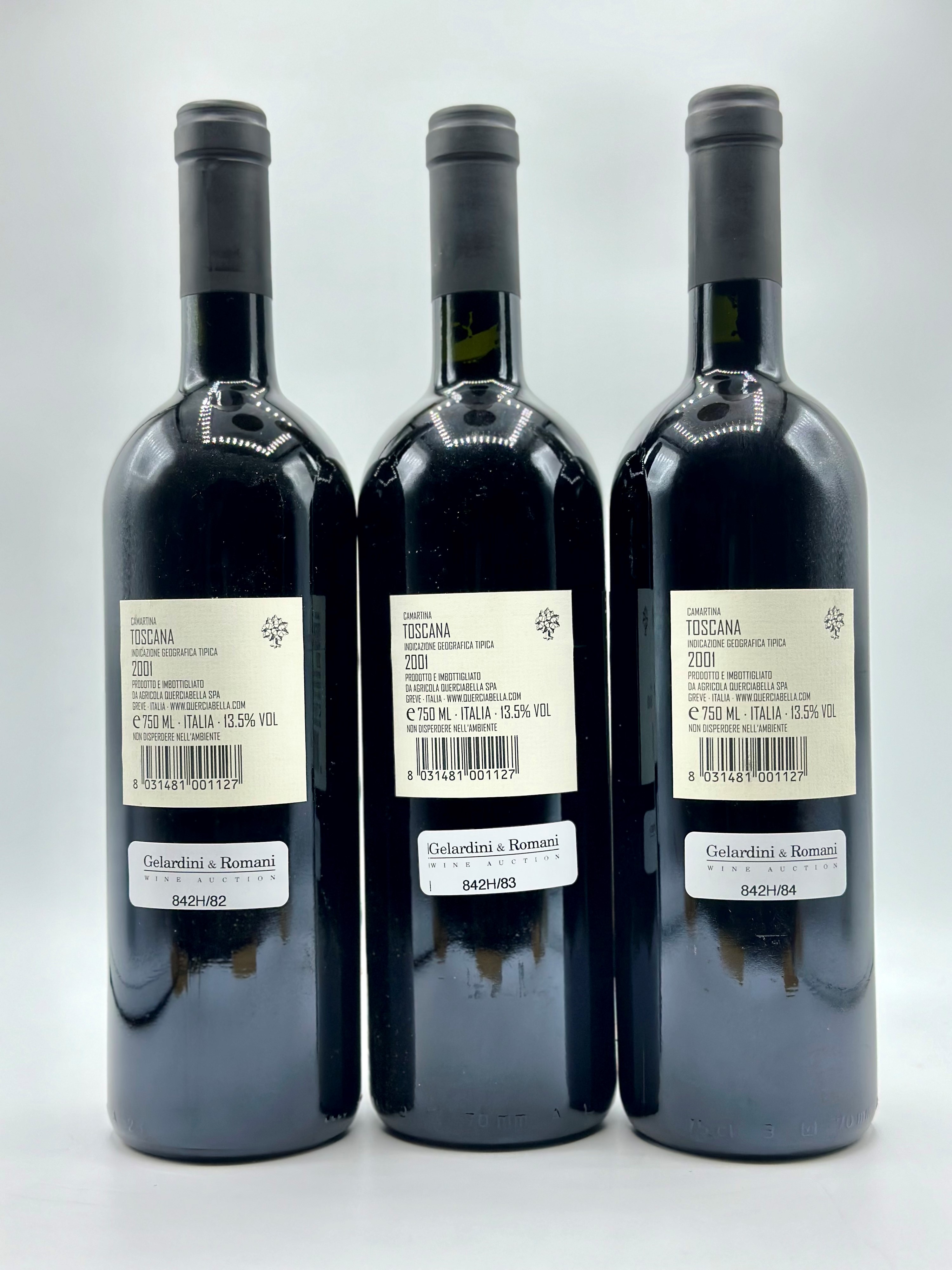 Agricola Querciabella, Camartina, 2001