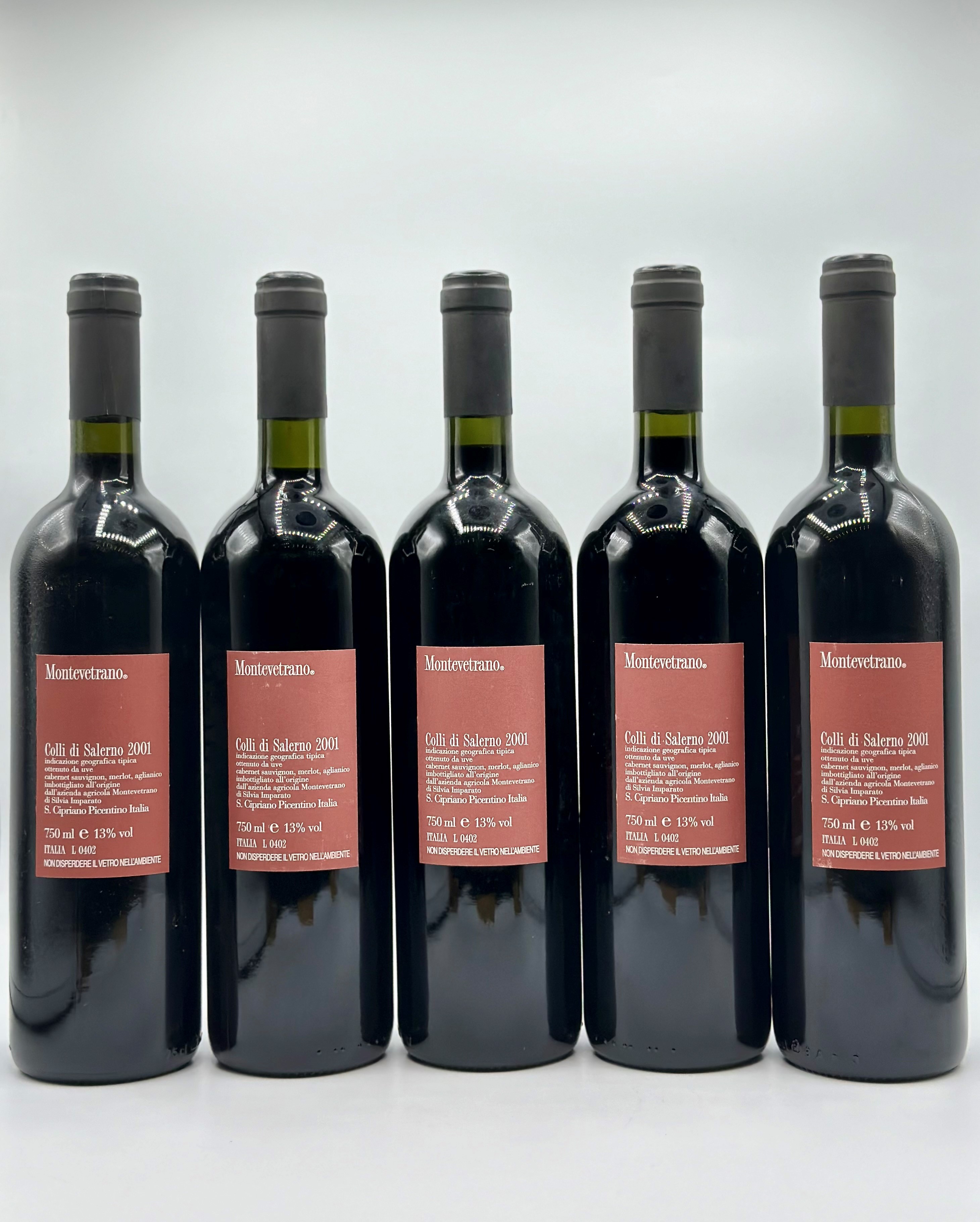 Montevetrano di Silvia Imparato, Colli di Salerno, 2001