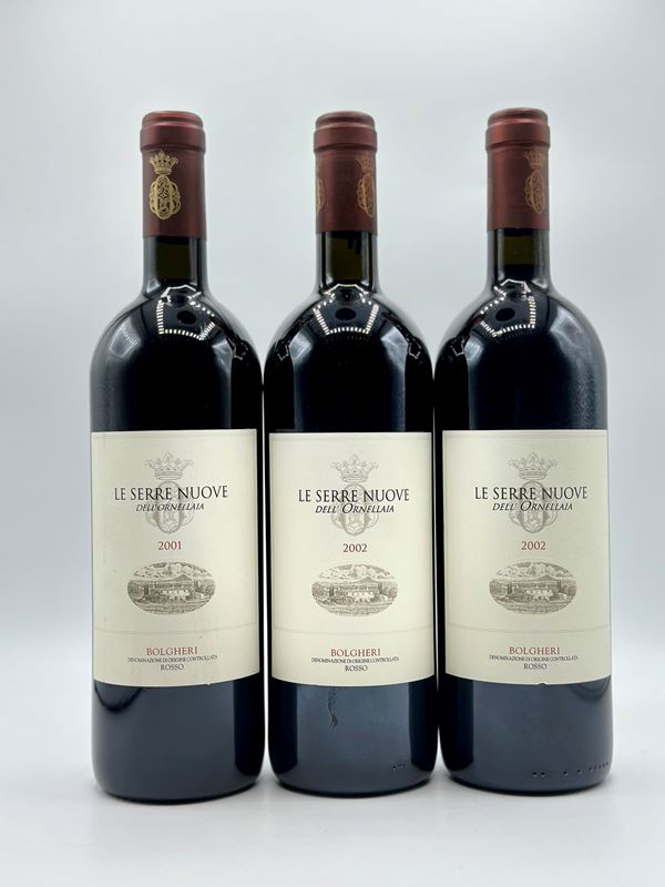 Tenuta dell'Ornellaia, Le serre Nuove, 2001-2002