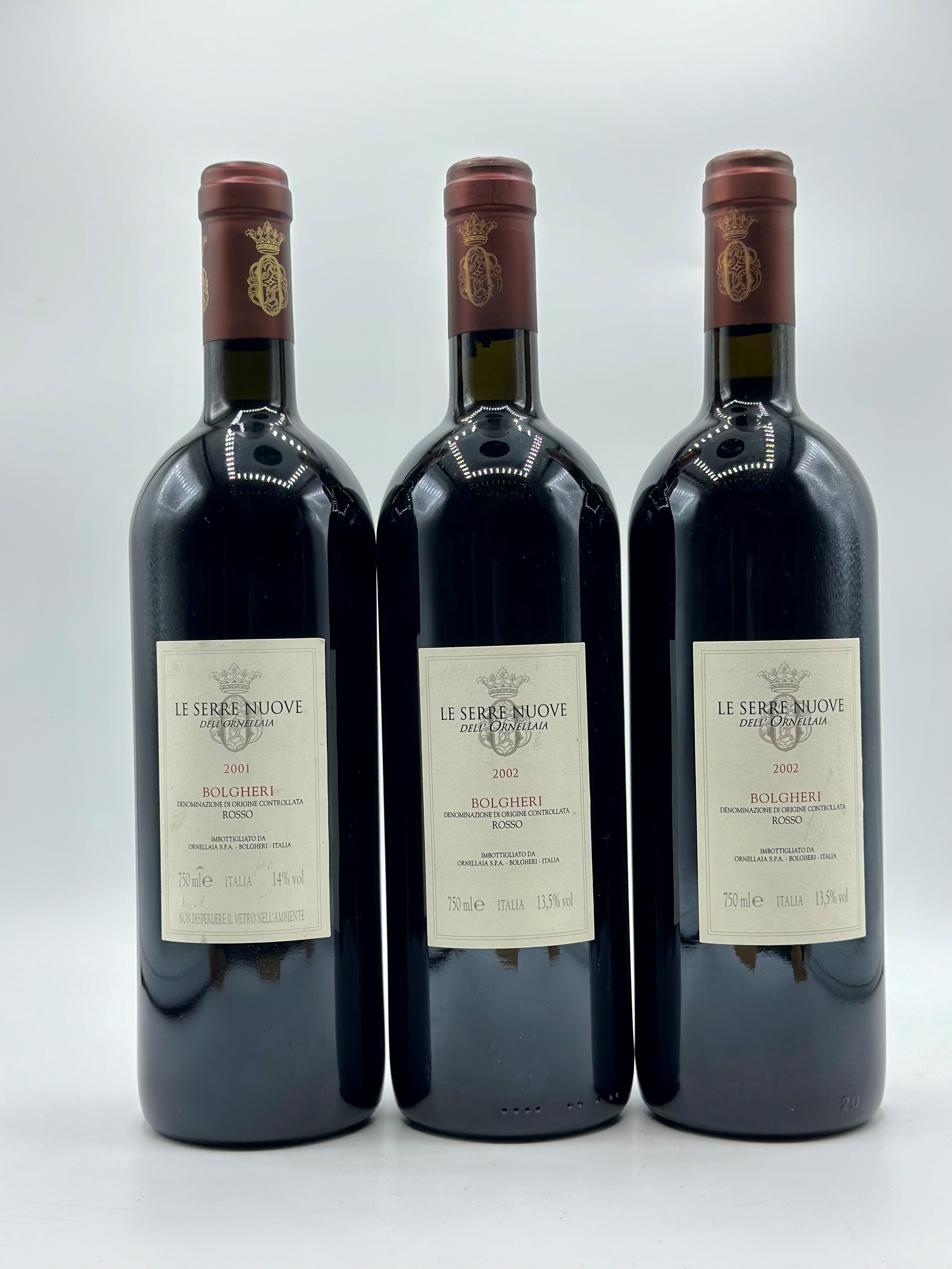 Tenuta Dell'ornellaia, le Serre Nuove, 2001-2002