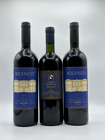 Argiano, Solengo - Castello di Fonterutoli, Siepi, 2001