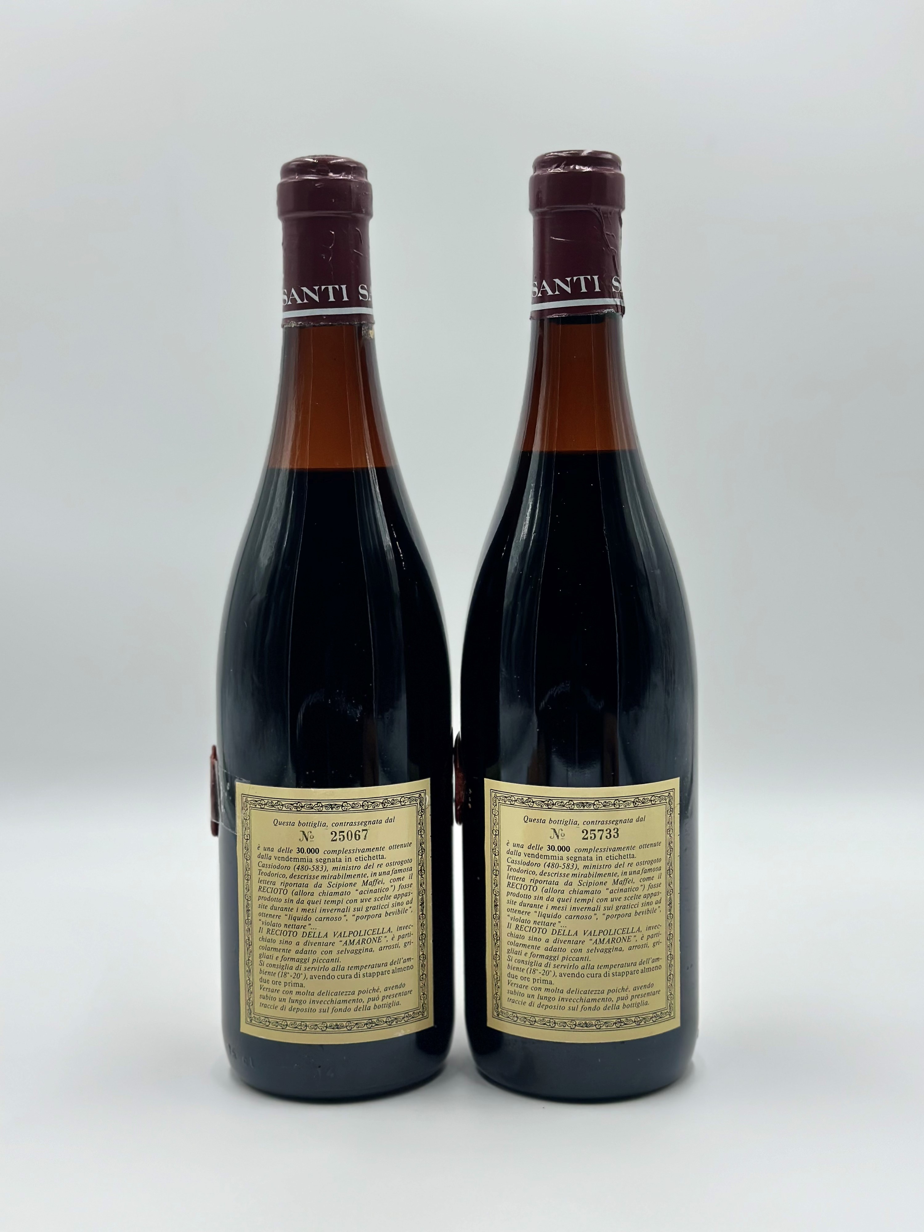 Santi, Amarone Valpolicella, 1979