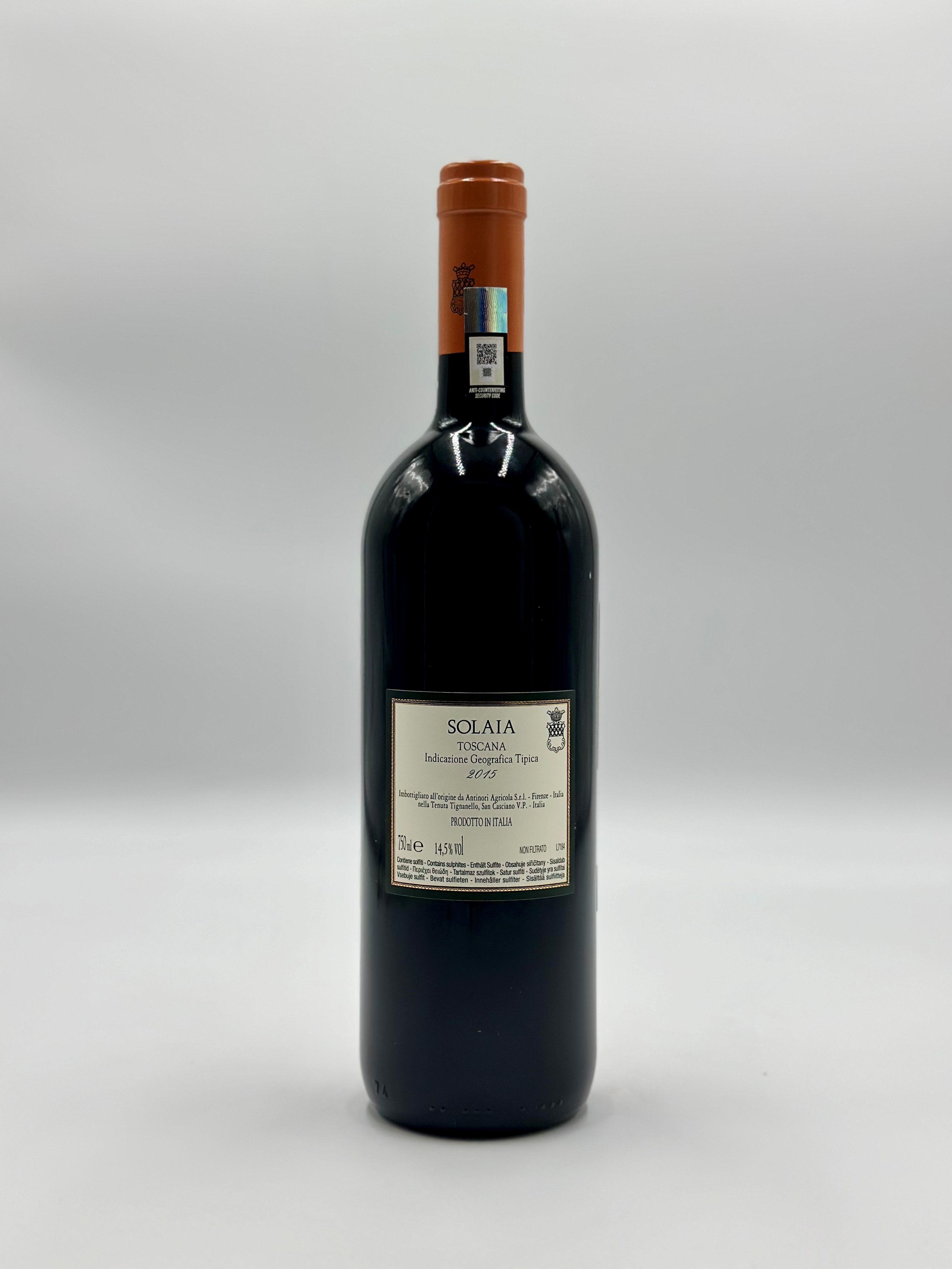 Marchesi Antinori, Solaia, 2015