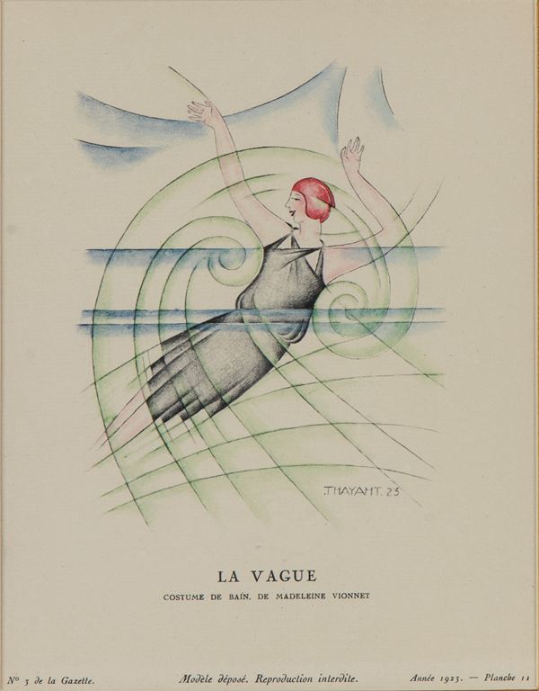 Ernesto Michahelles THAYAHT - La Vague. Costume de bain, de Madeleine Vionnet