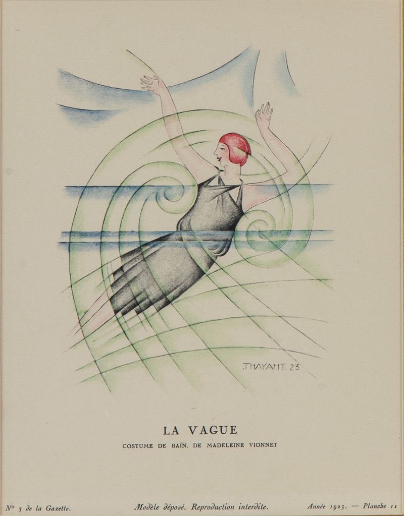 La Vague. Costume de bain, de Madeleine Vionnet