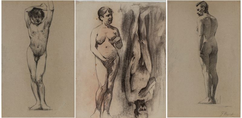 Giovanni Zangrando - Studi per i Nudi
