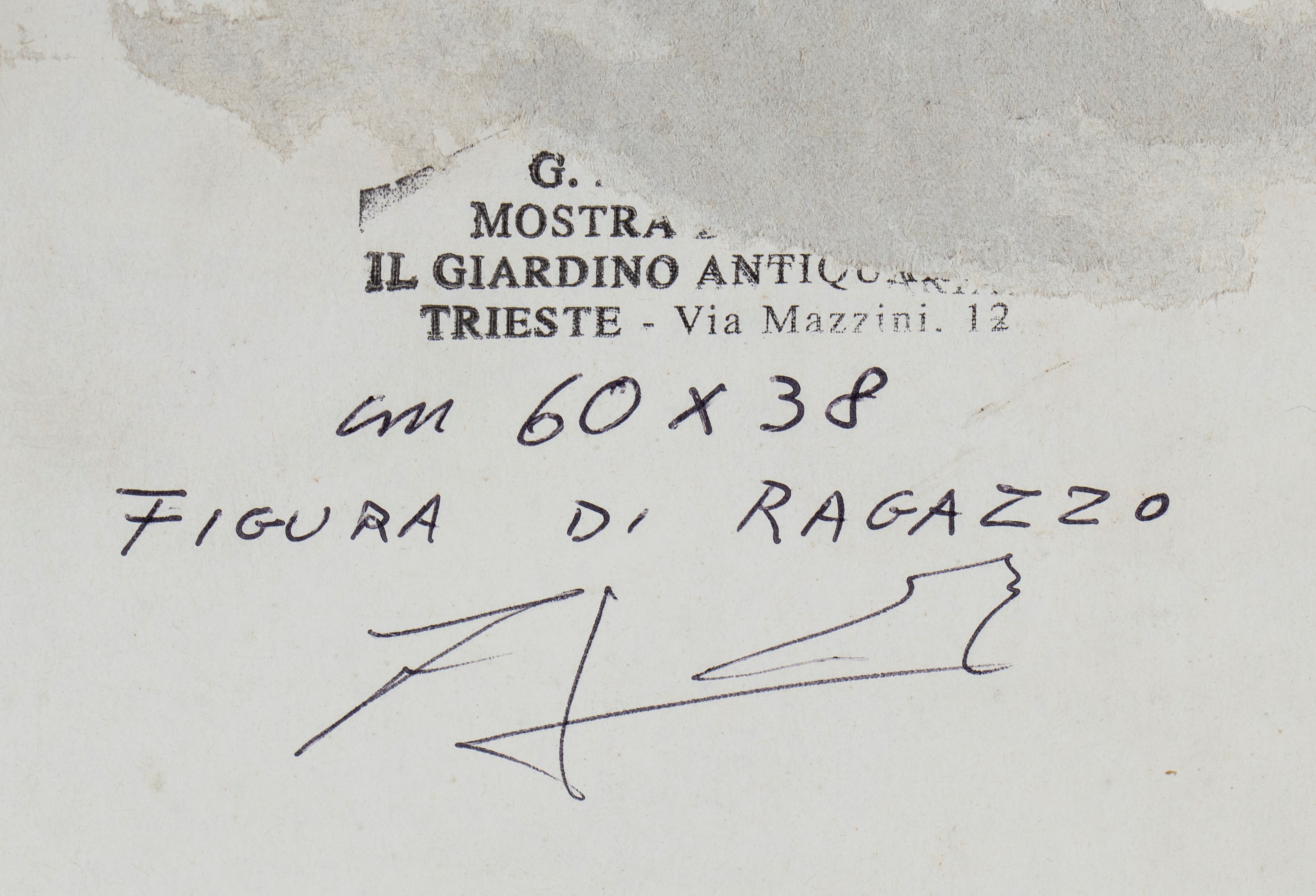 Giovanni Zangrando - Studi per i Nudi