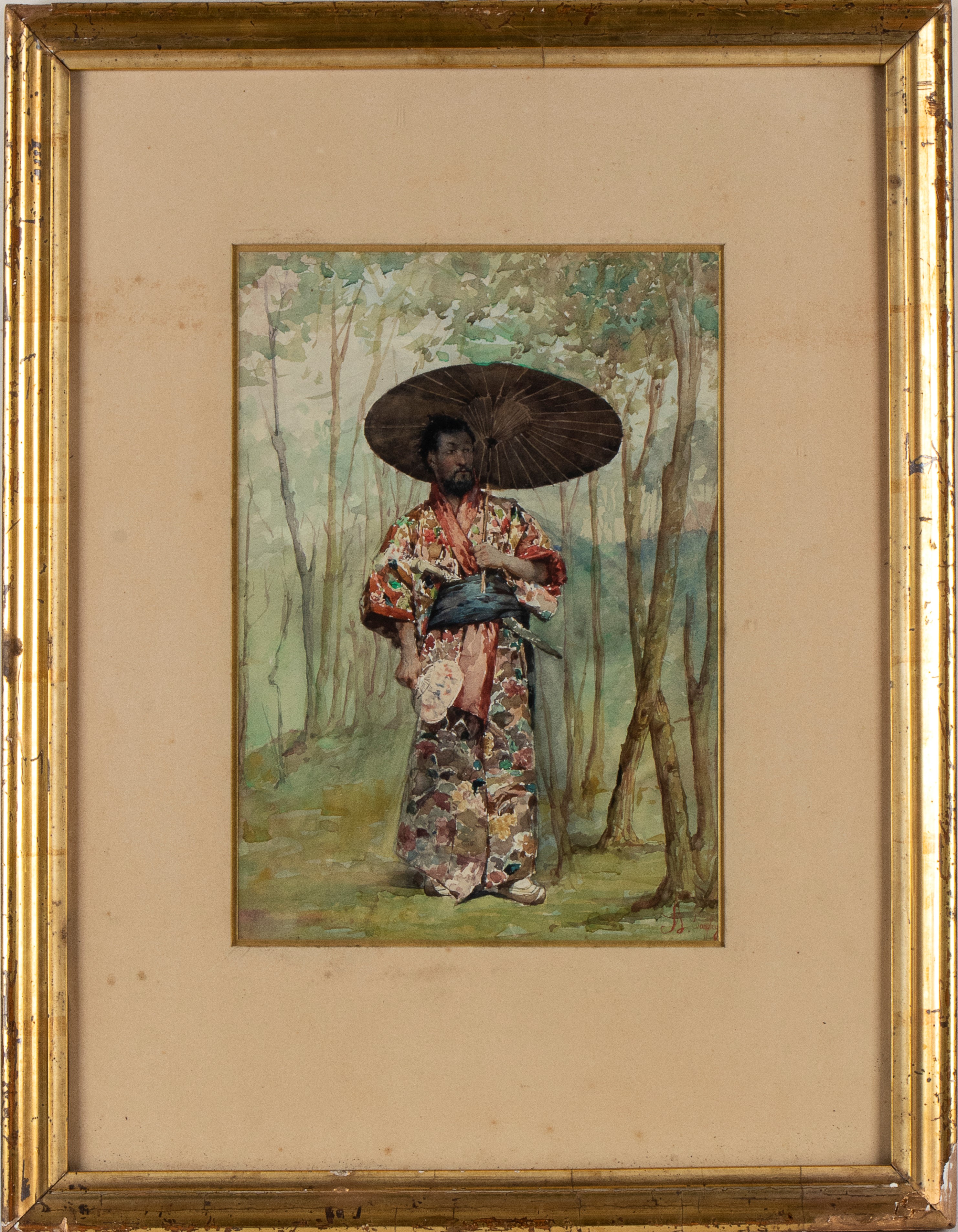 Uomo in Kimono