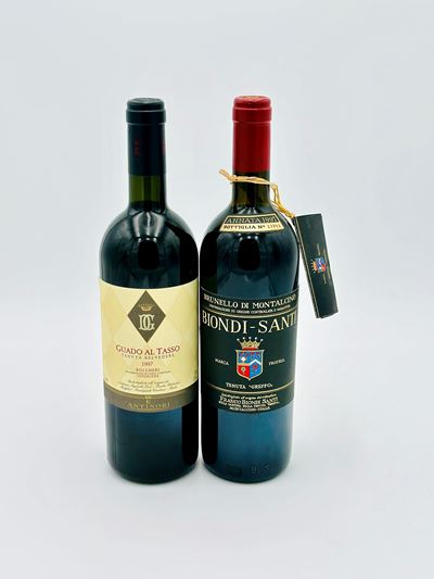 Biondi Santi, Brunello di Montalcino - Marchesi Antinori, Guado al Tasso, 1997