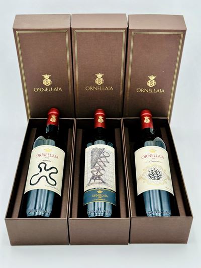 Tenuta Dell'ornellaia Bolgheri Superiore, Ornellaia Verticale Vendemmia D'artista, 2014-2015-2016