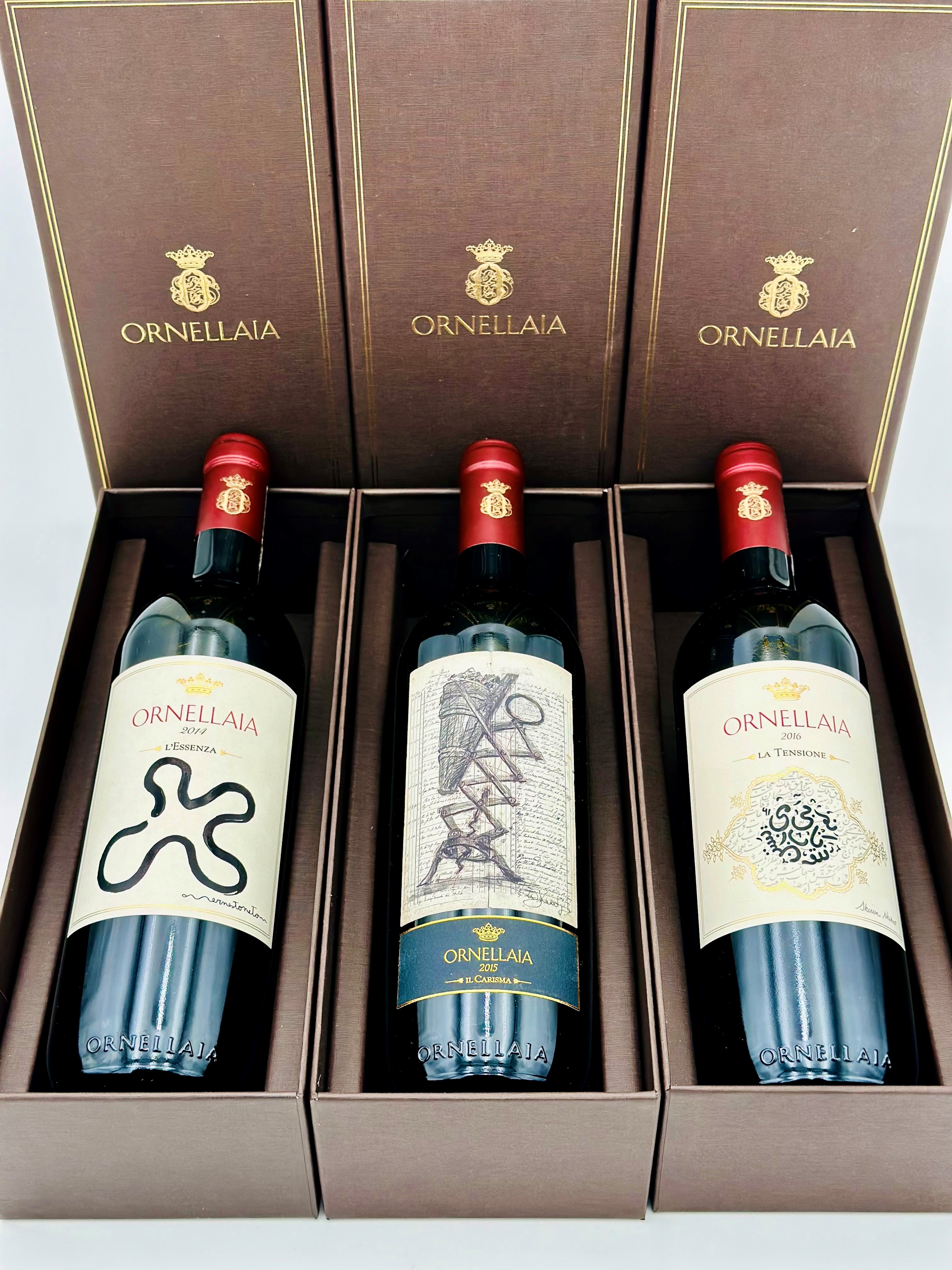 Tenuta Dell'ornellaia Bolgheri Superiore, Ornellaia Verticale Vendemmia D'artista, 2014-2015-2016
