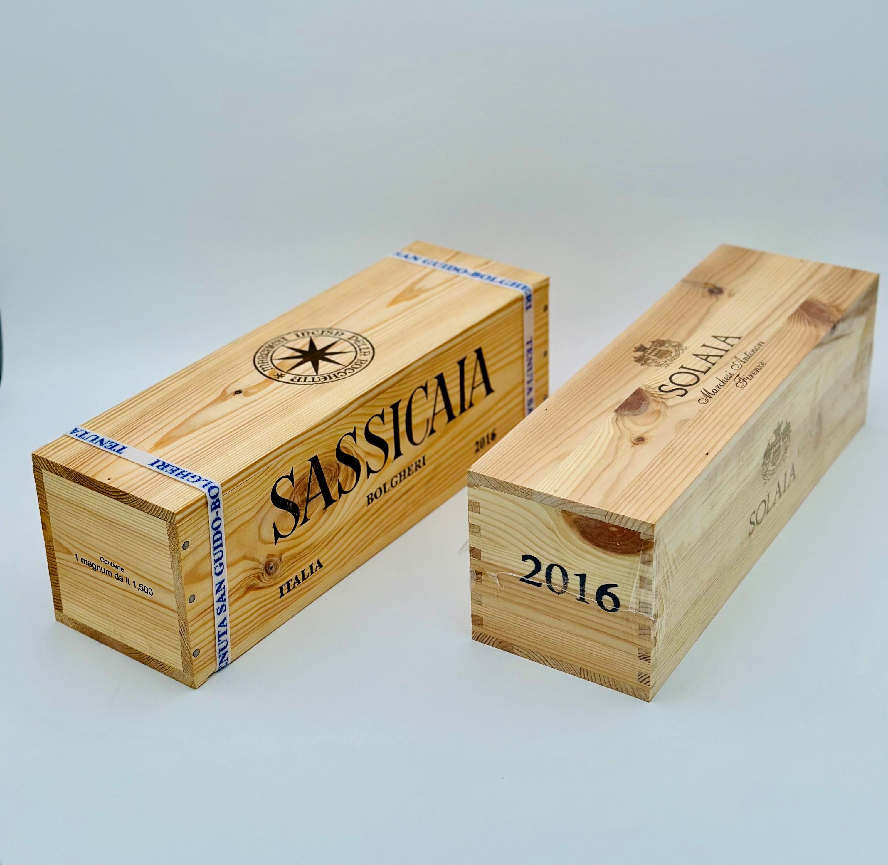 Tenuta San Guido, Sassicaia - Marchesi Antinori, Solaia, 2016