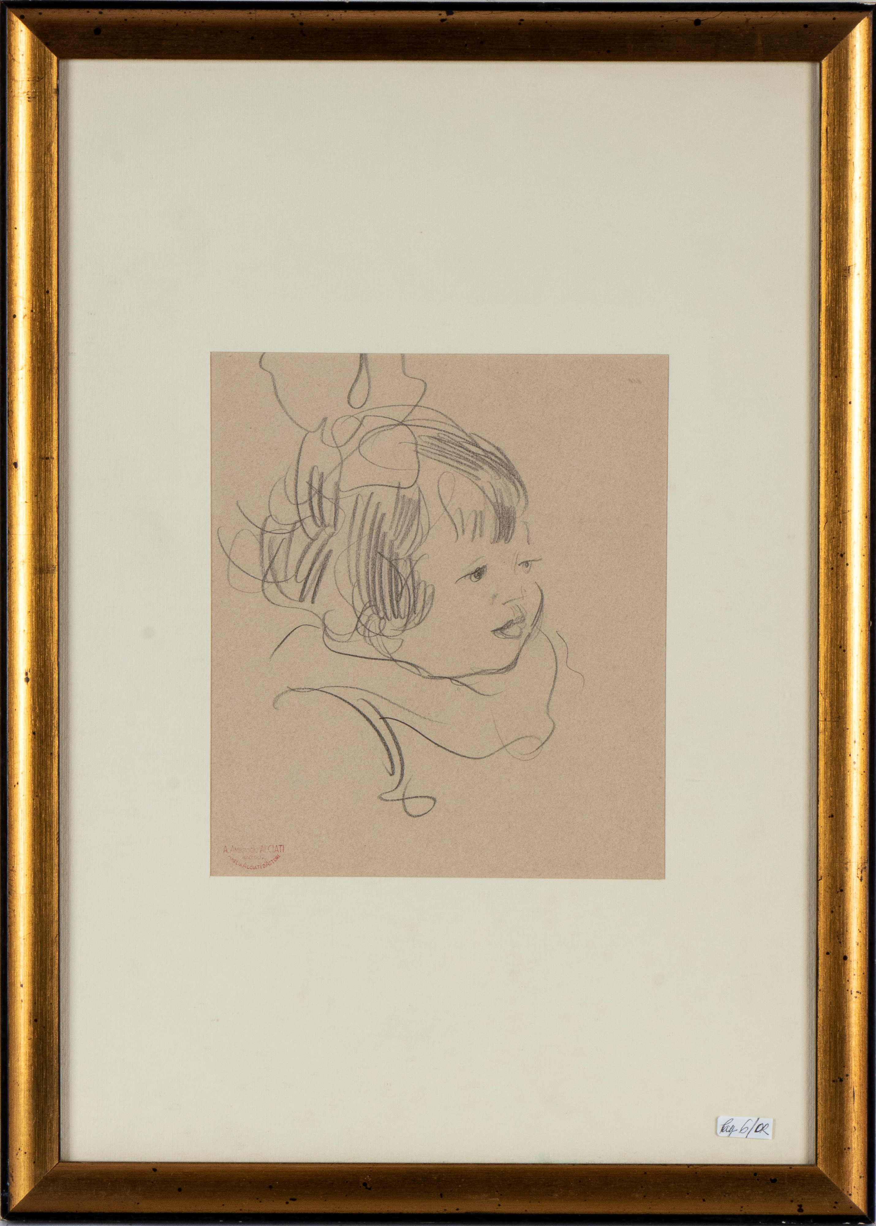 Ambrogio Antonio Alciati - Ritratto di Bambina