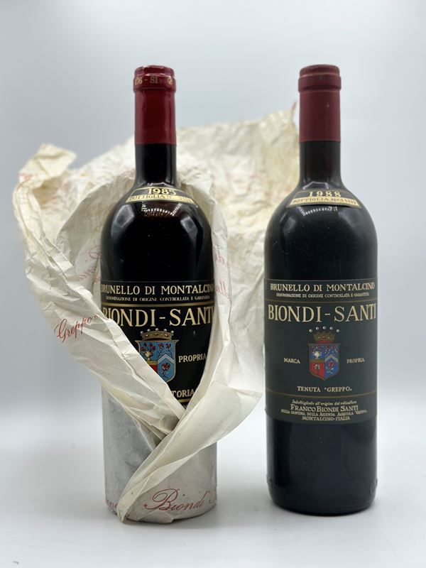 Biondi Santi Brunello di Montalcino, 1985-1988