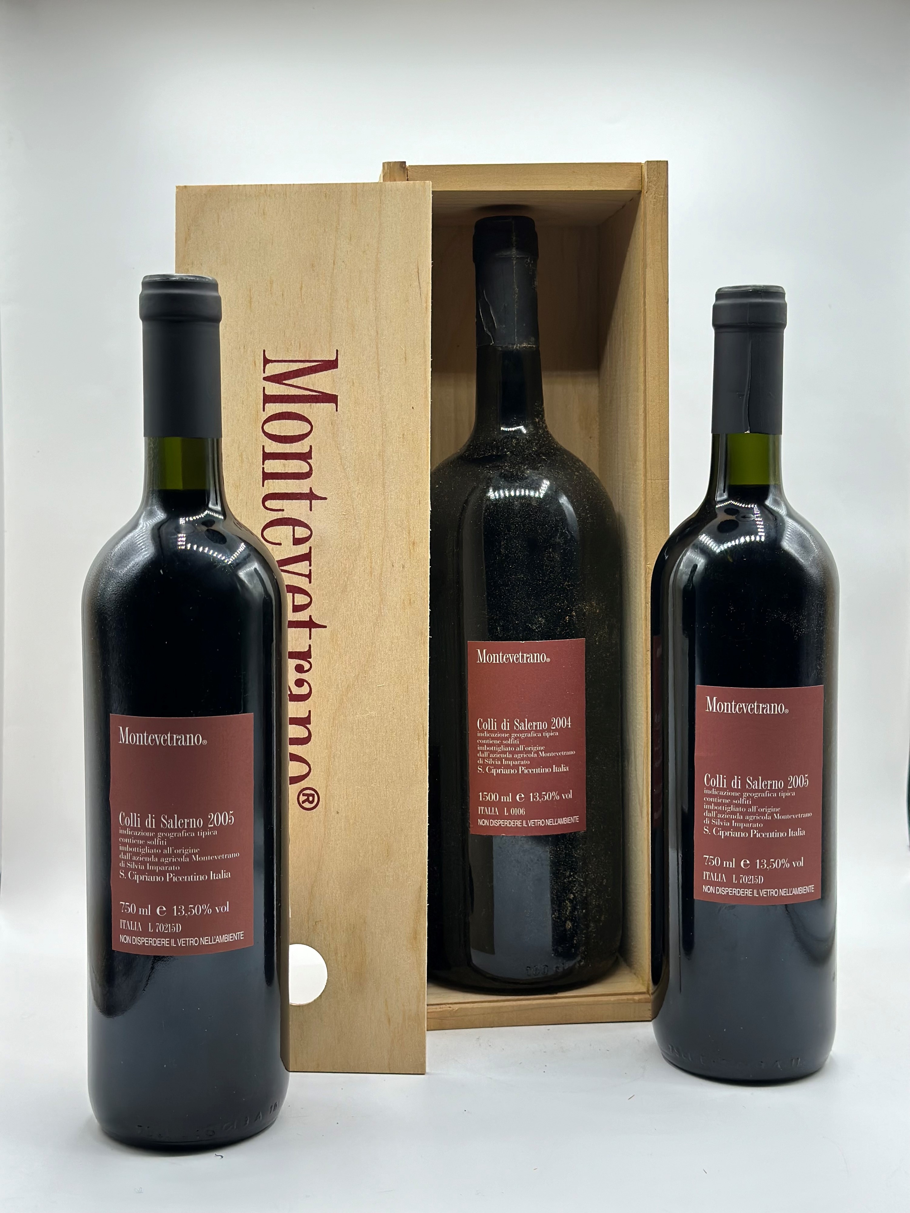 Montevetrano di Silvia Imparato, Colli di Salerno, 2004-2005